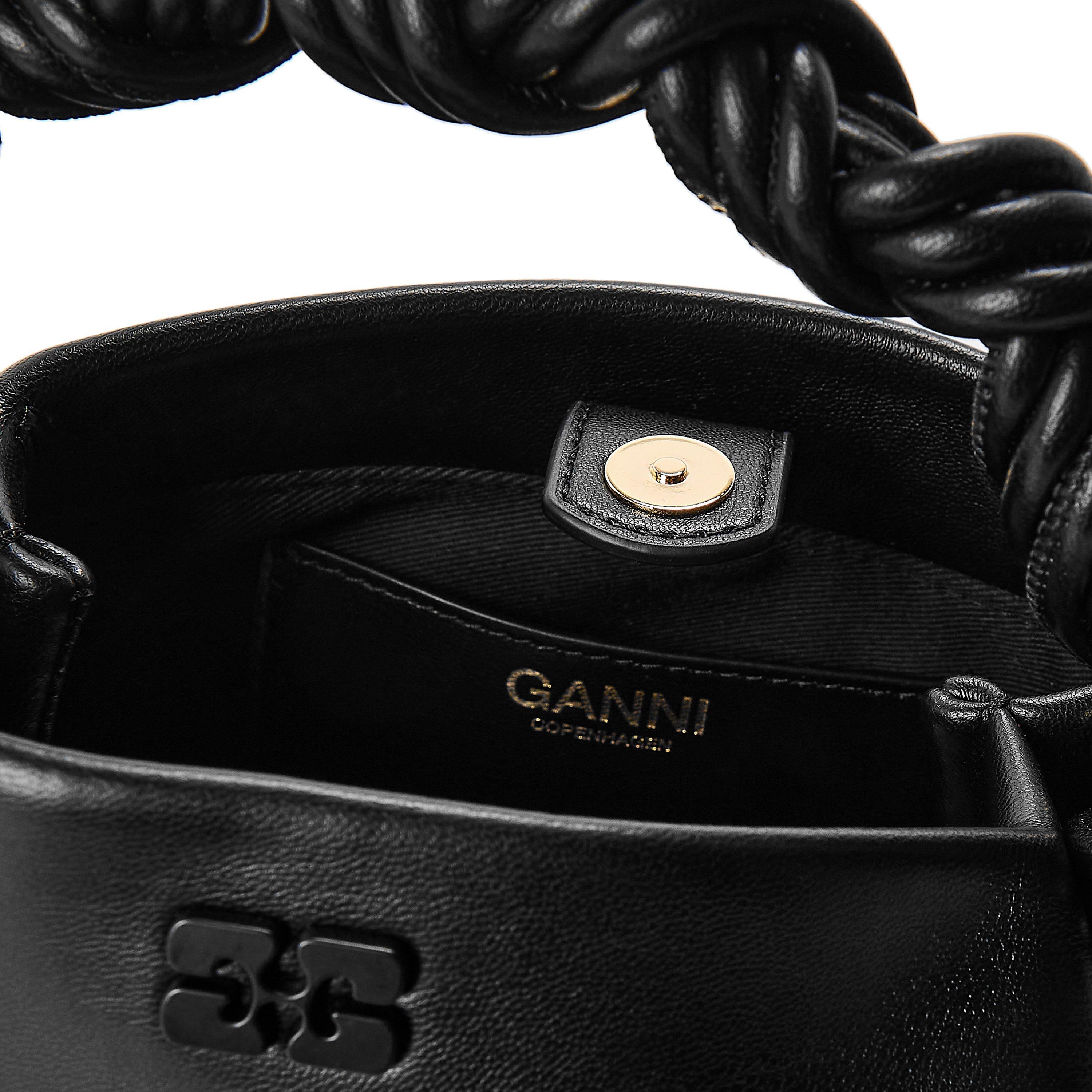 Black - Ganni - Mini Bou Bag - 5