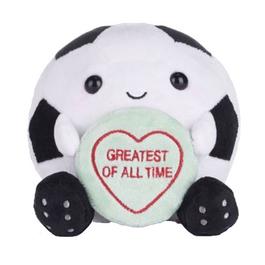 Love Hearts GAME LOVE HEARTS 18CM (7) FOOTBALL G.O.A.T SOFT TOY