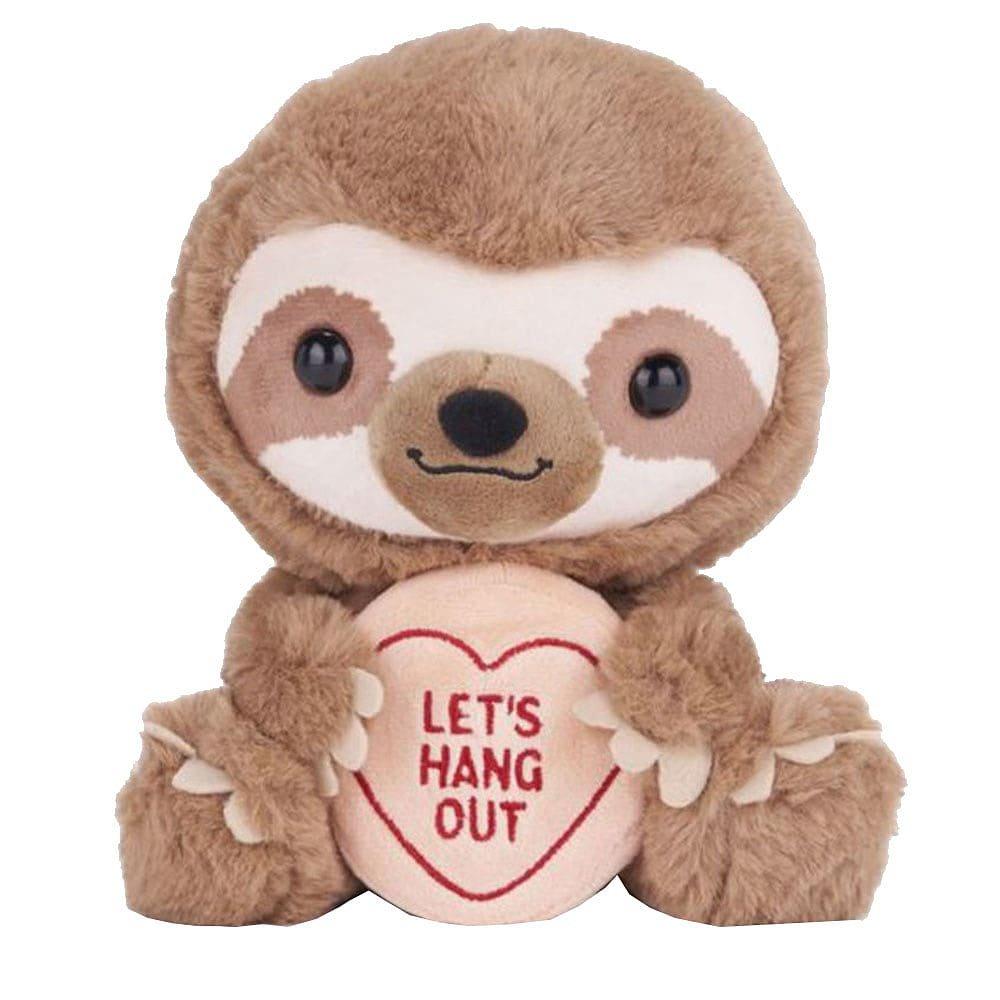 Multi Format An - Love Hearts - LOVE HEARTS 18CM (7”) SLOTH SOFT TOY