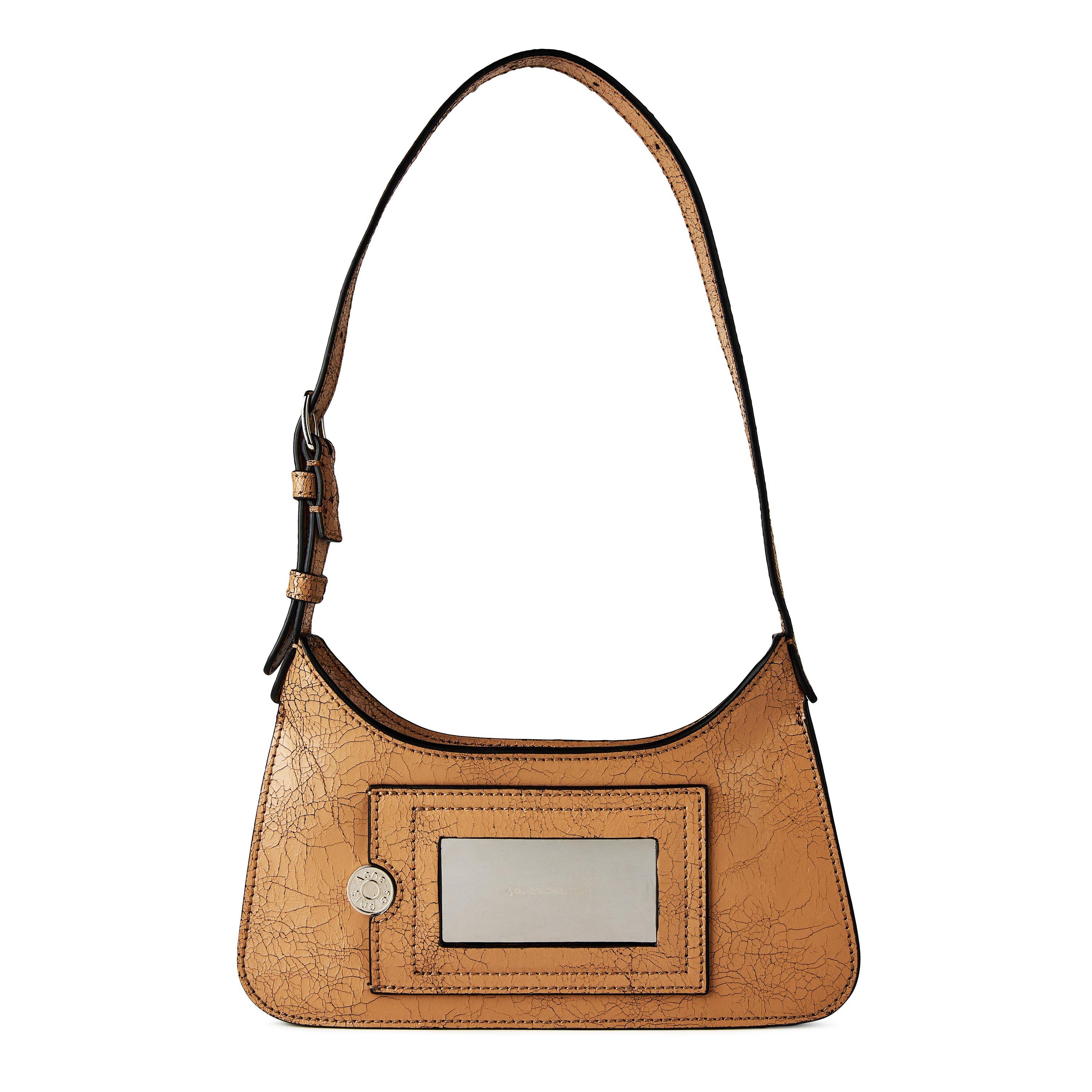 Dark Beige - Acne Studios - Platt Mirror Mini Bag - 3