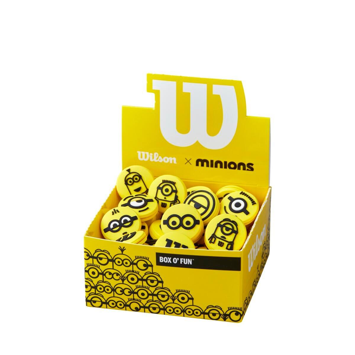 Yellow/Black - Wilson - Minion Vibration Dampener Box 50 Pack - 1