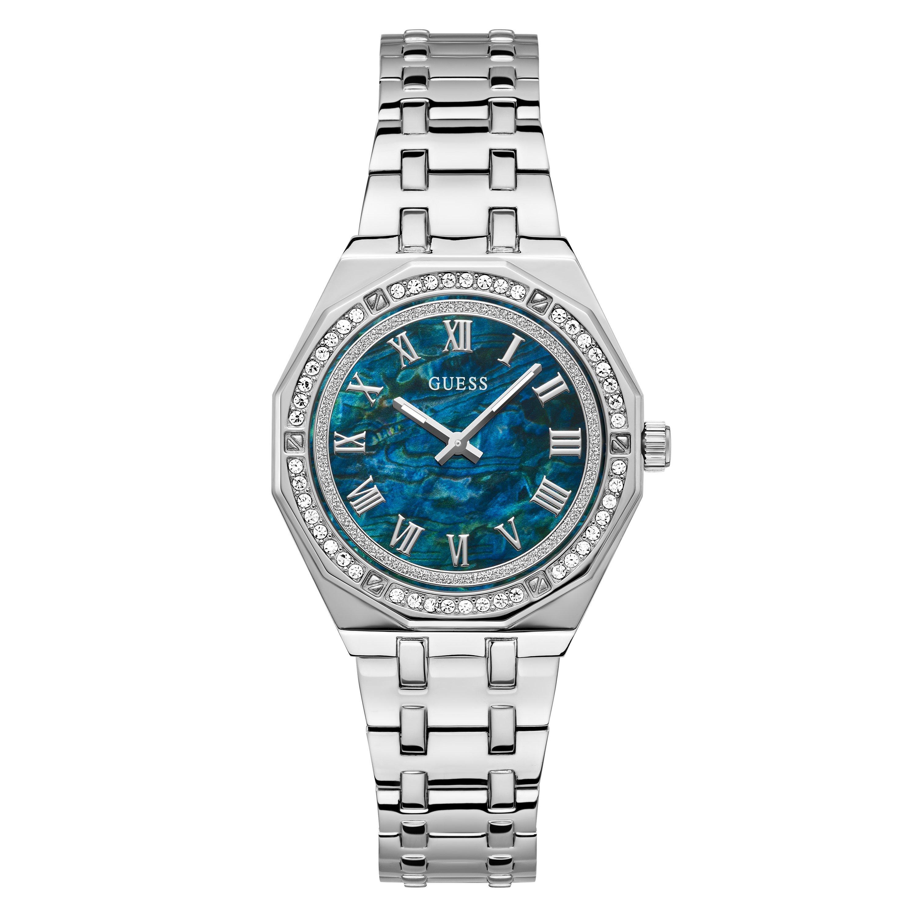 Silver/Blue - Guess - GUESS Desire Watch - 1