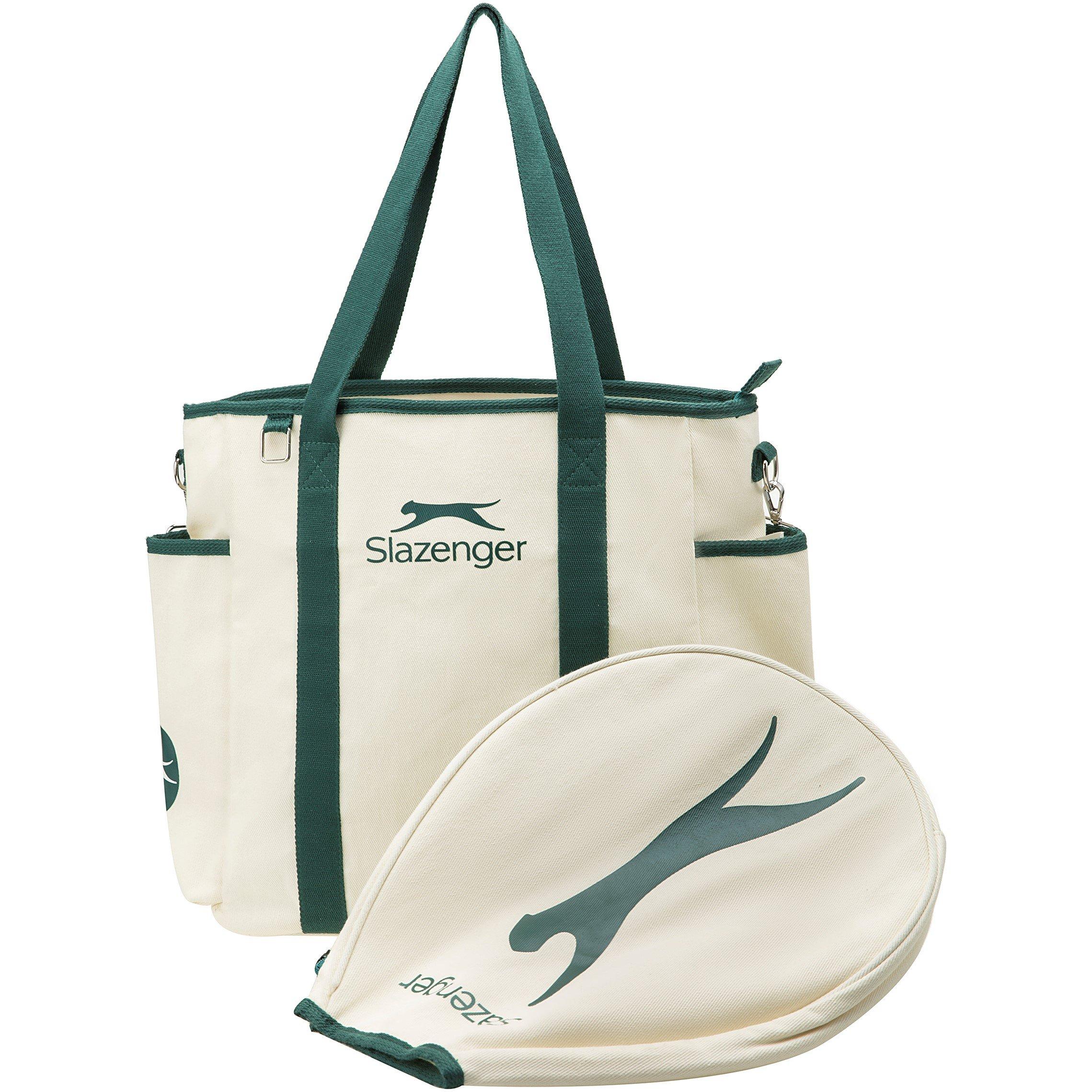 White/Green - Slazenger - Slaz Tote Rkt Bag - 2