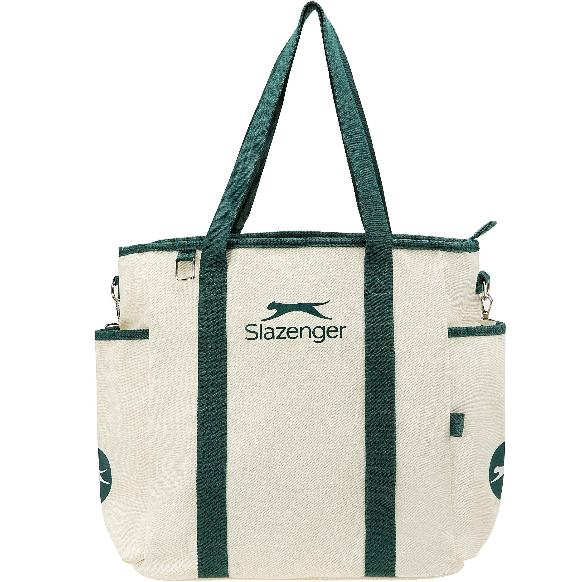 White/Green - Slazenger - Slaz Tote Rkt Bag - 3