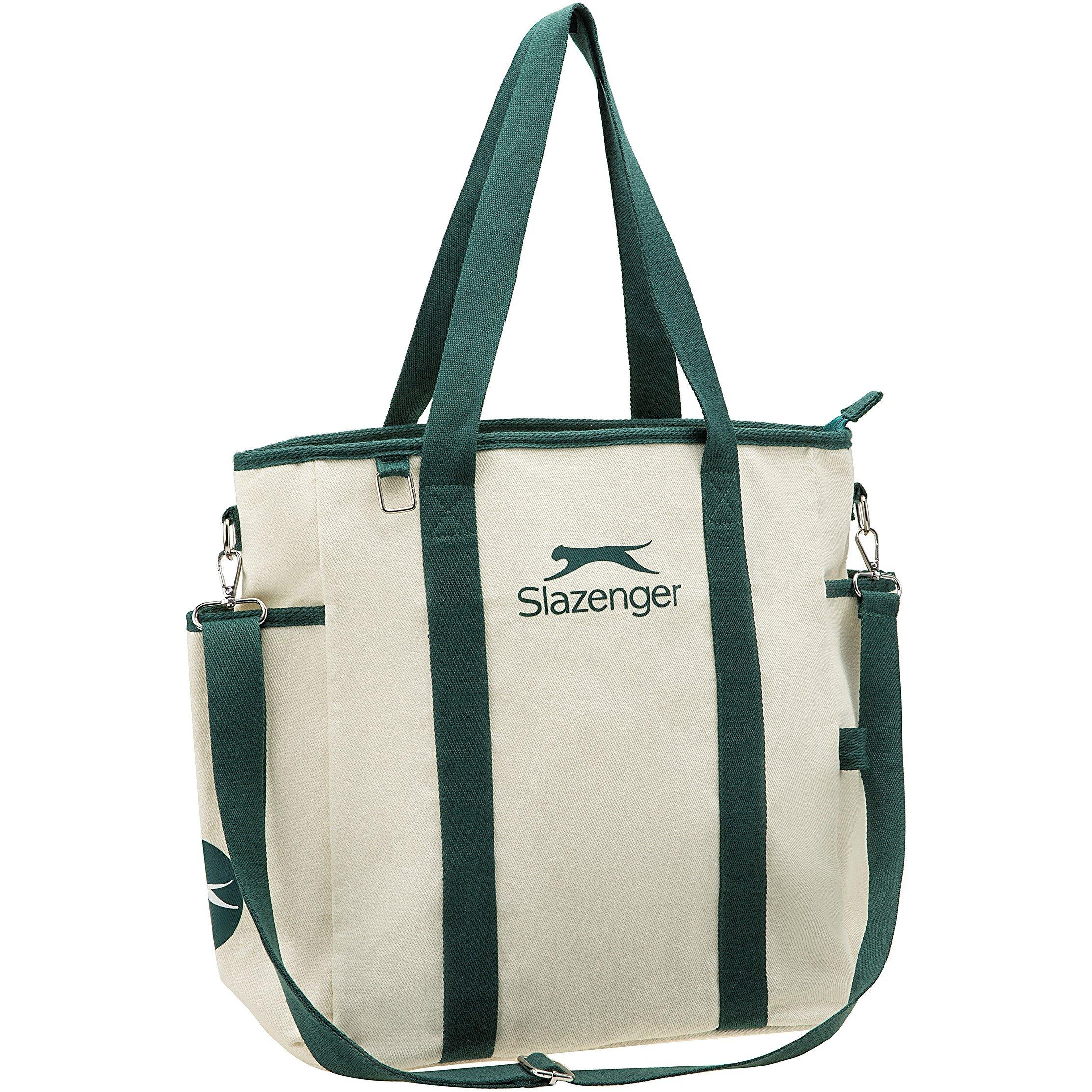 White/Green - Slazenger - Slaz Tote Rkt Bag - 5