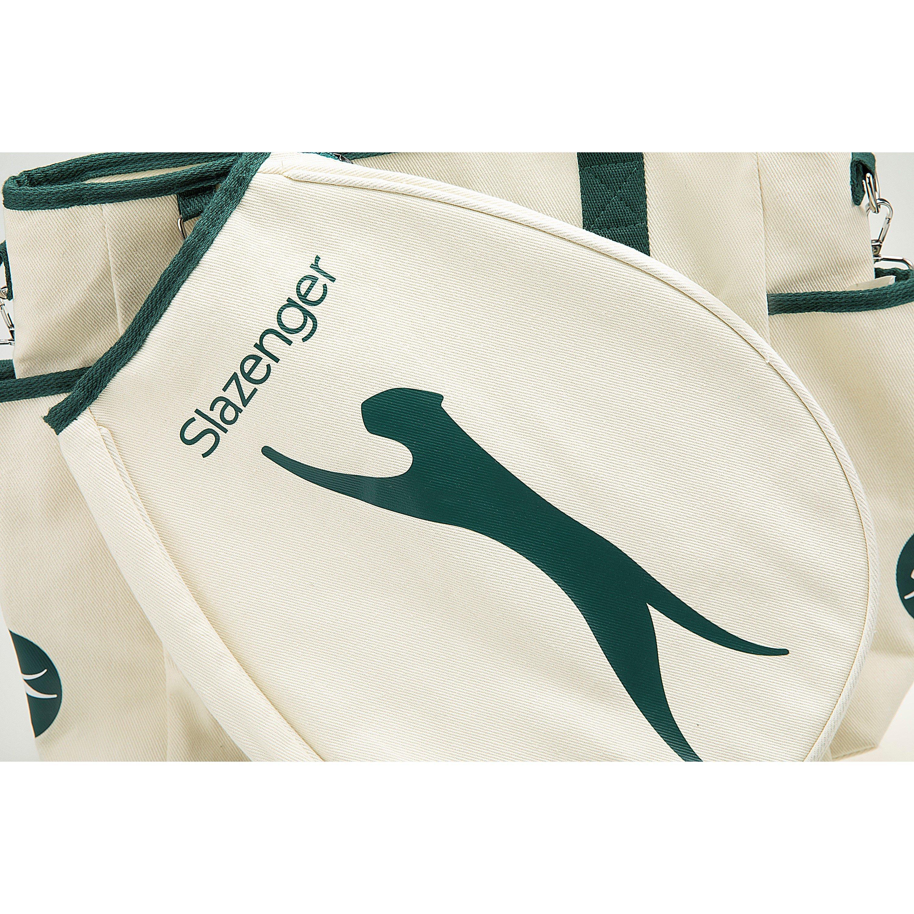 White/Green - Slazenger - Slaz Tote Rkt Bag - 8