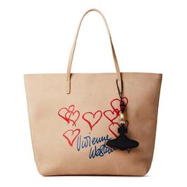 Vivienne Westwood Studio Heart Tote Bag