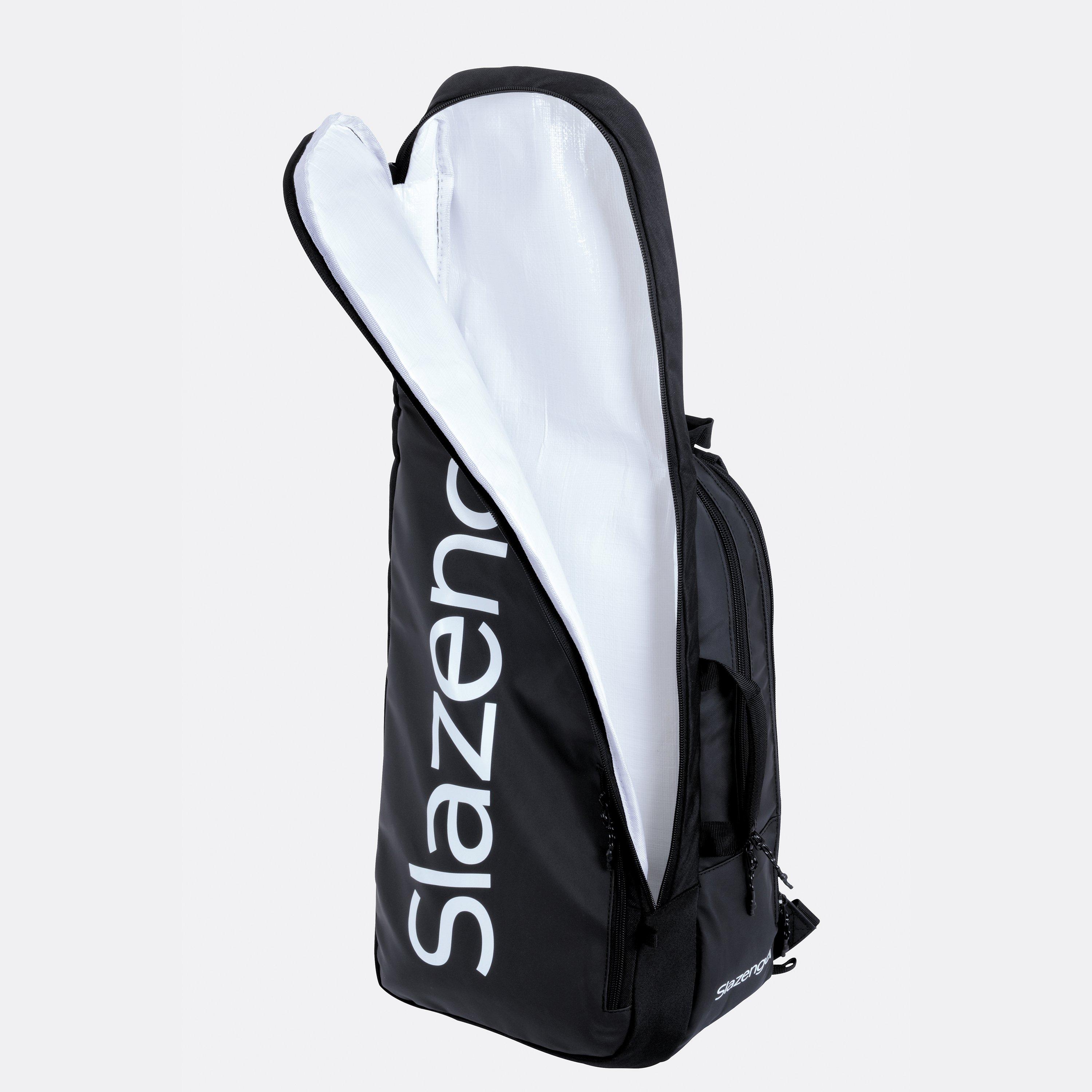 Nero - Slazenger - Slaz 28L Shoulder Strap Tennis Racket Bag - 5