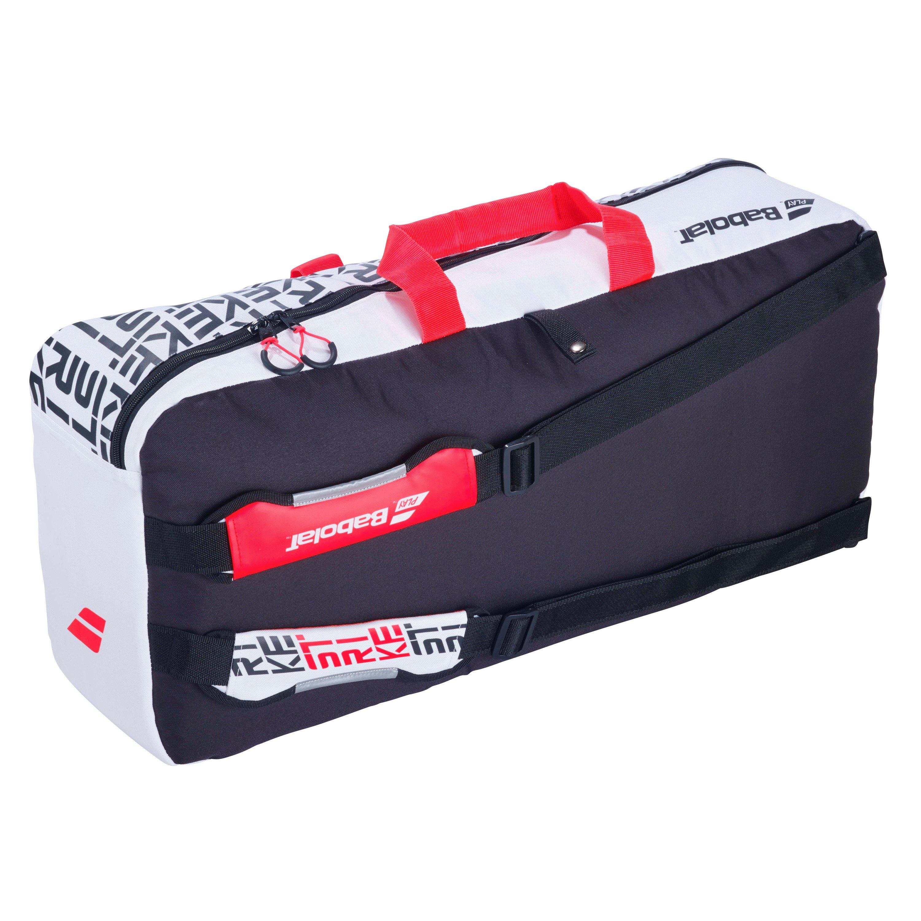 Blanco/Rojo - Babolat - Medium Duffel Bag - 2