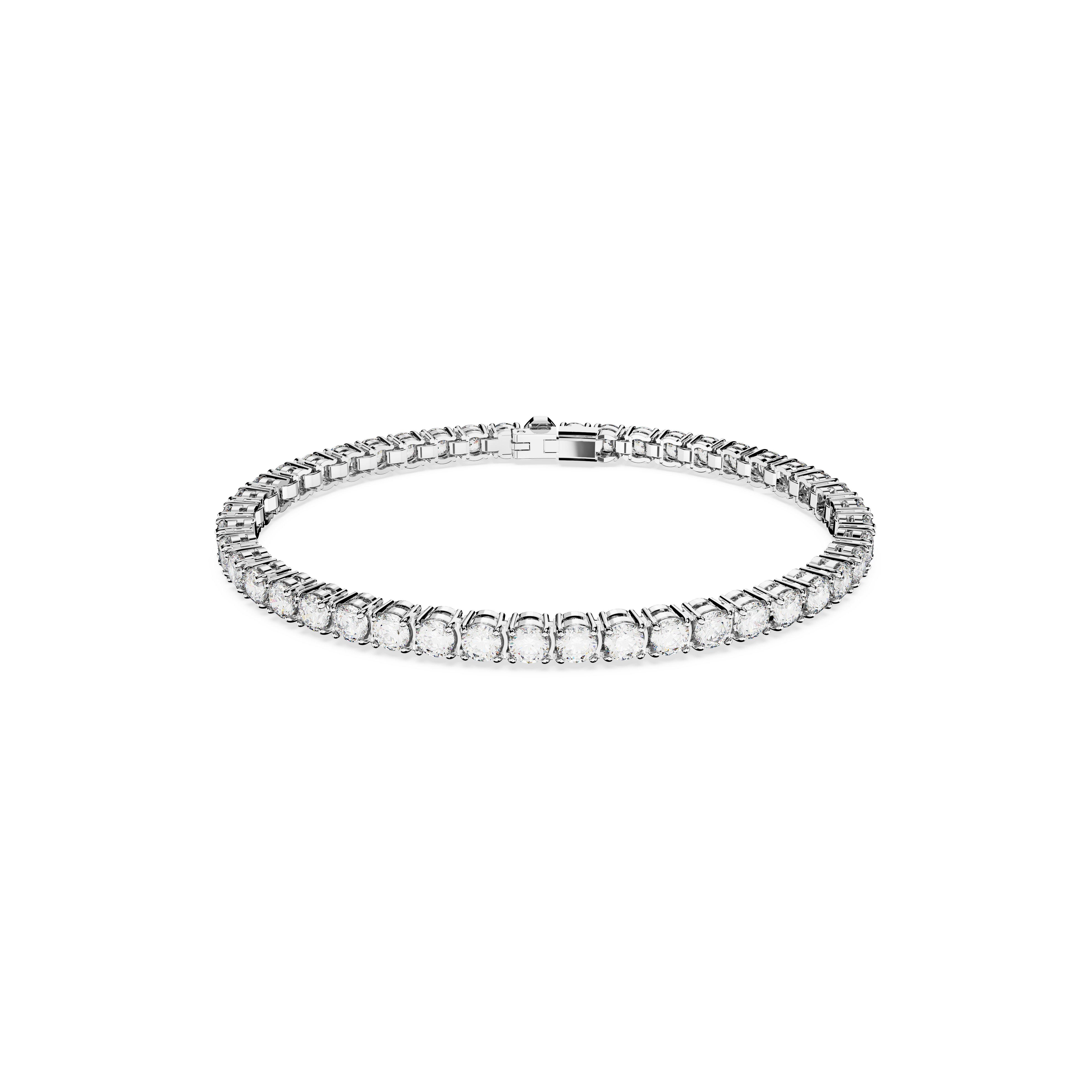 Swarovski Women's Matrix Bracelet - Silver/Crystal
