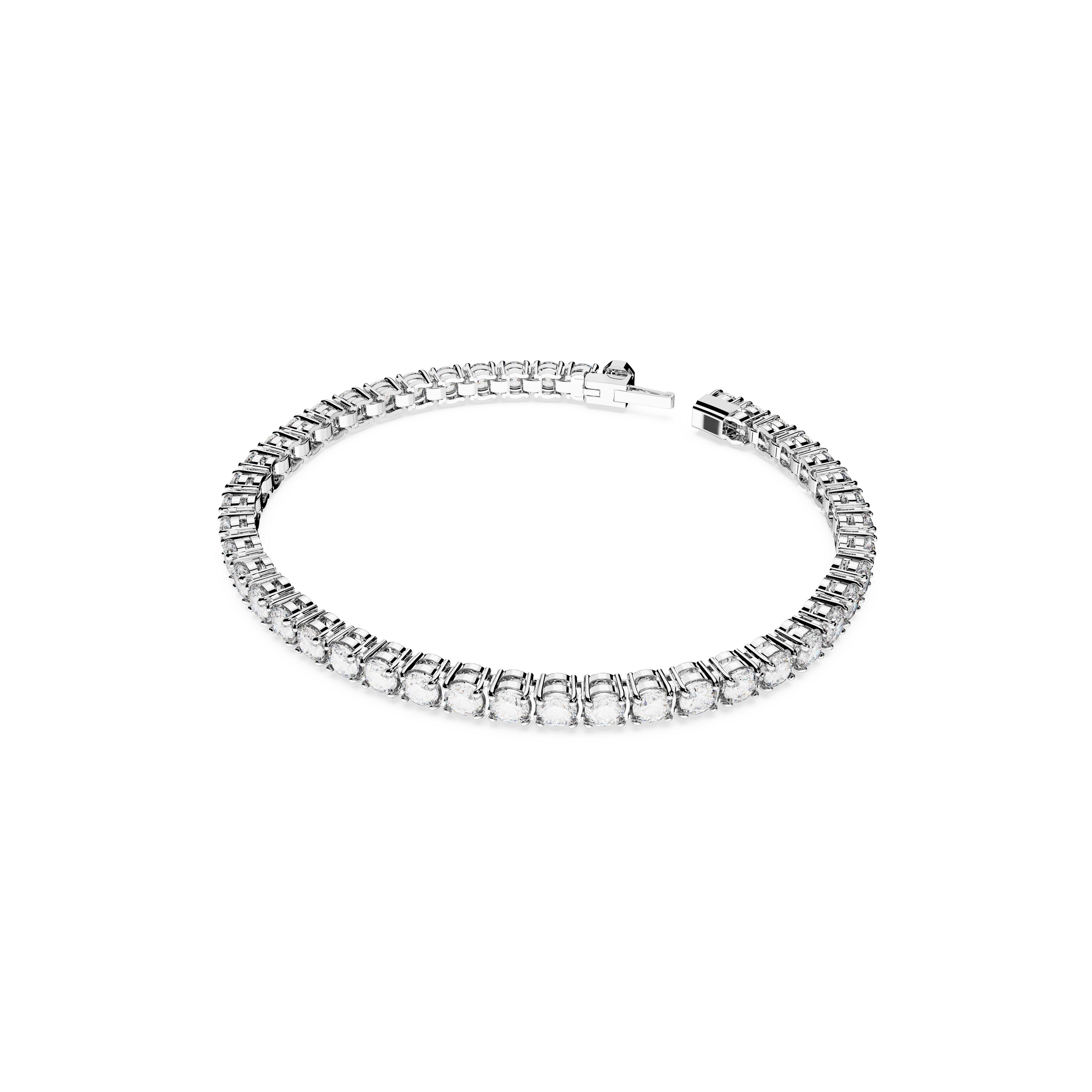 Silver/Crystal - Swarovski - Matrix Bracelet - 7