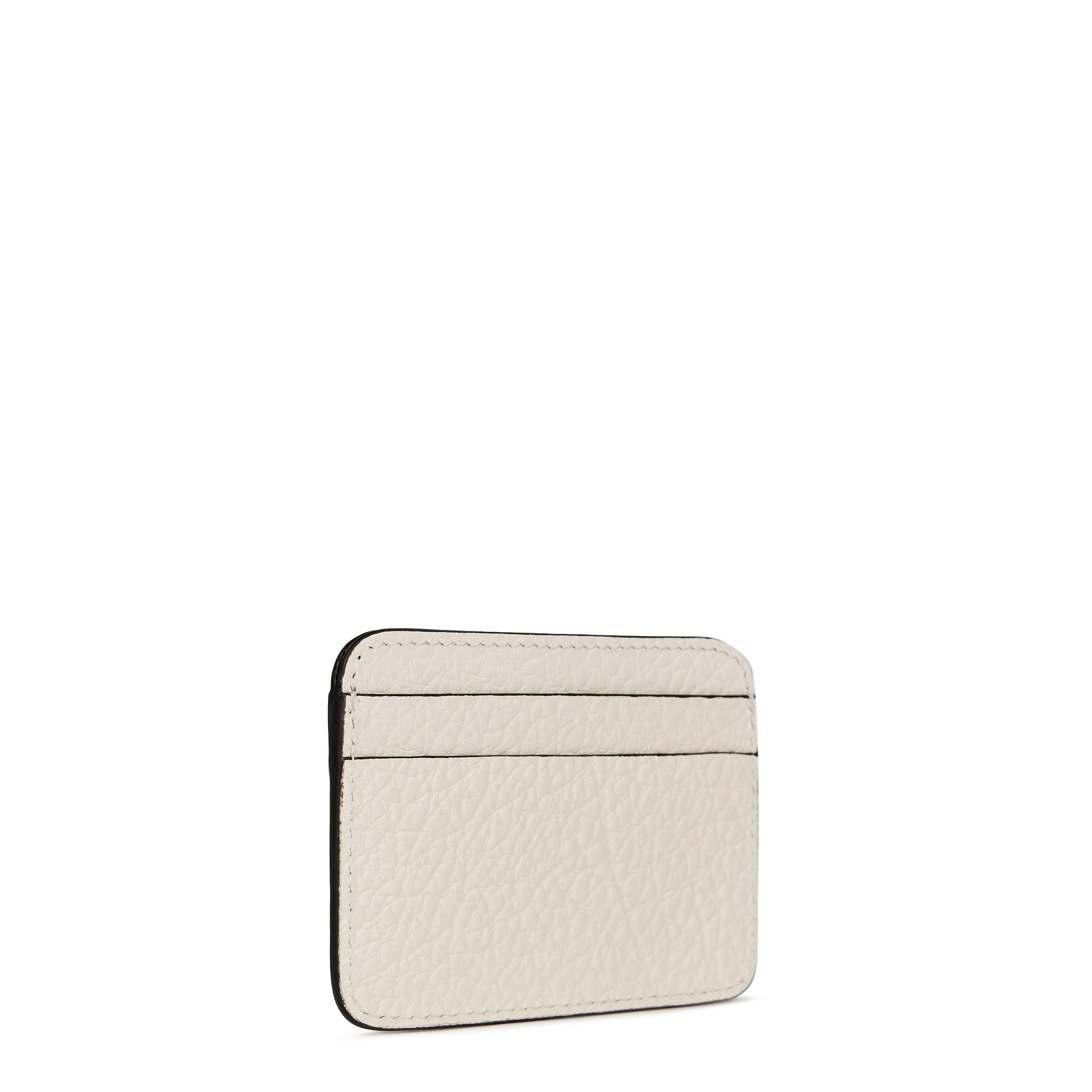 White - Acne Studios - Men's Leather Card Holder - 2