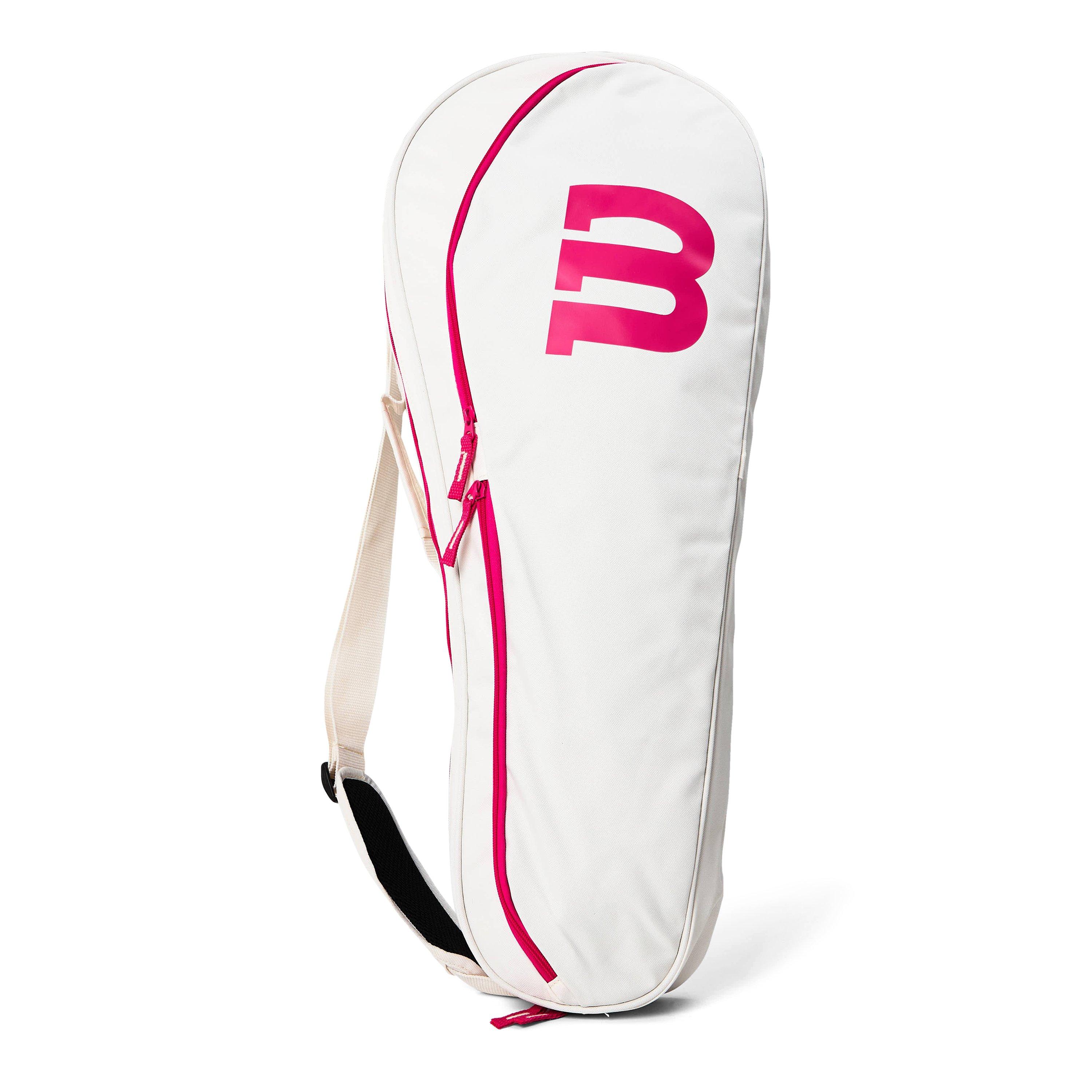 White/Pink - Wilson - Advantage III Triple Racket Bag - 2