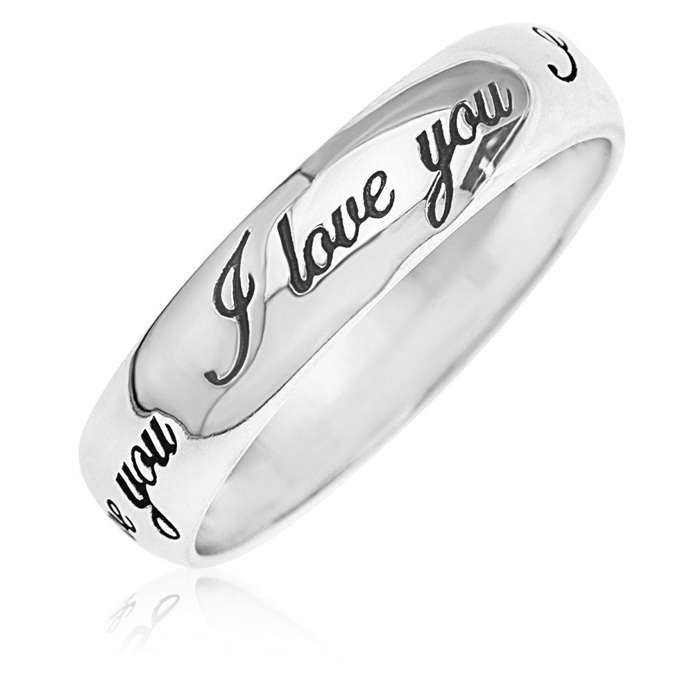 Silver - Be You - Sterling Silver Rhodium Plated Ring - 2