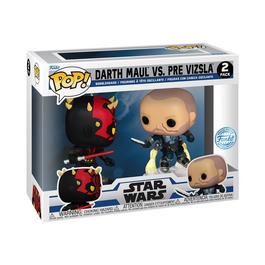 FUNKO POP Star Wars: CW Duels Maul Vizsla 2PK