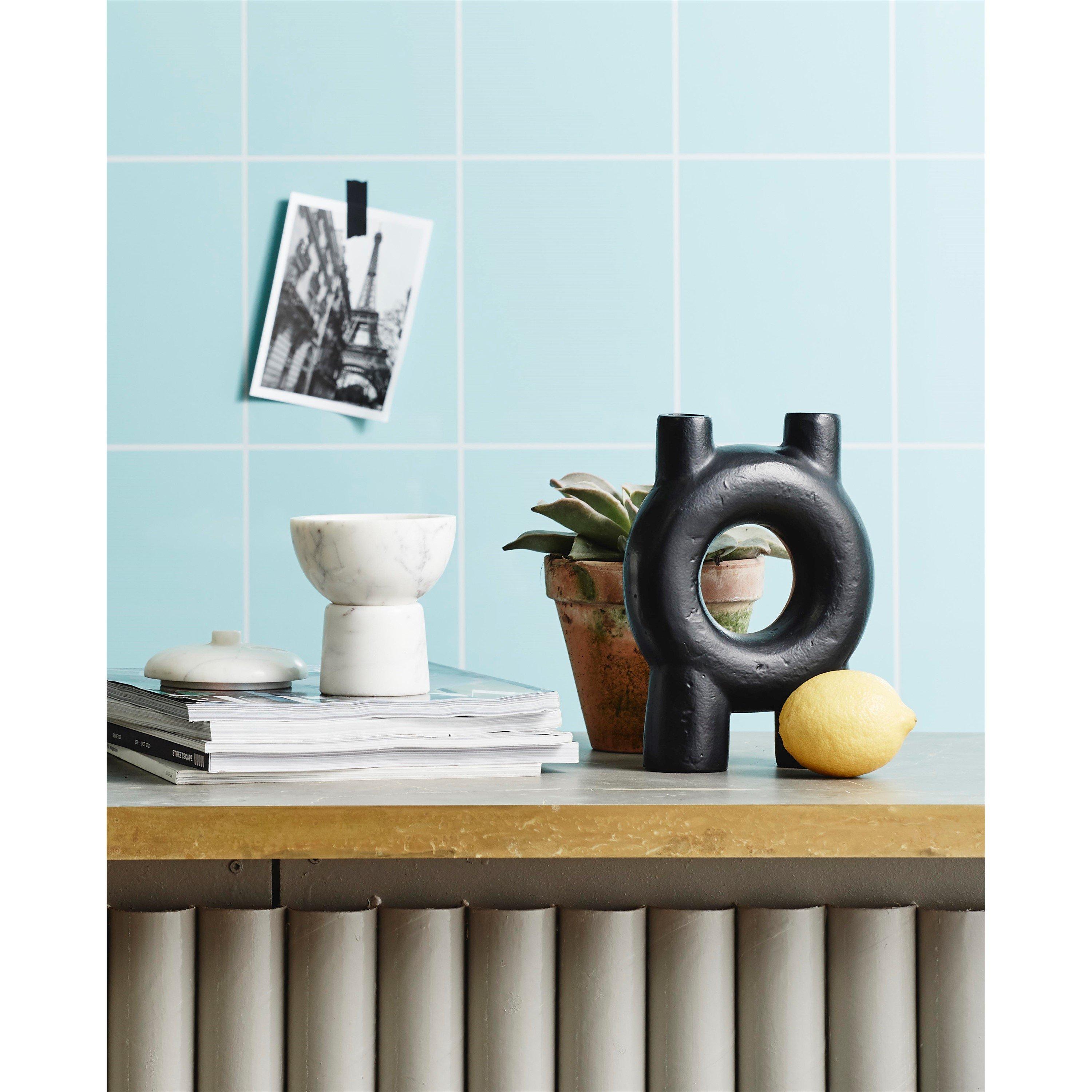 Black - Nordal - Oja Candle Holder - Large - 3