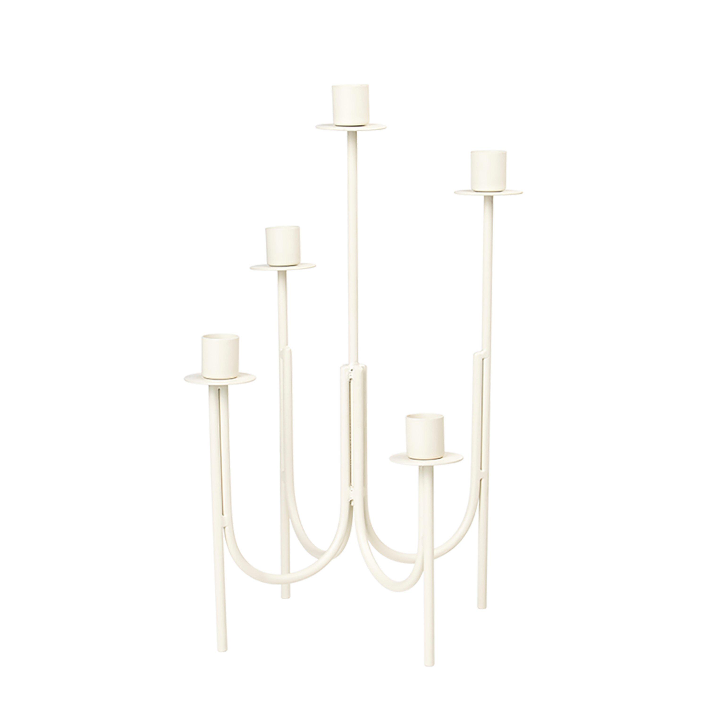 Light Warm Grey - Broste Copenhagen - Farri Candleholder - 1