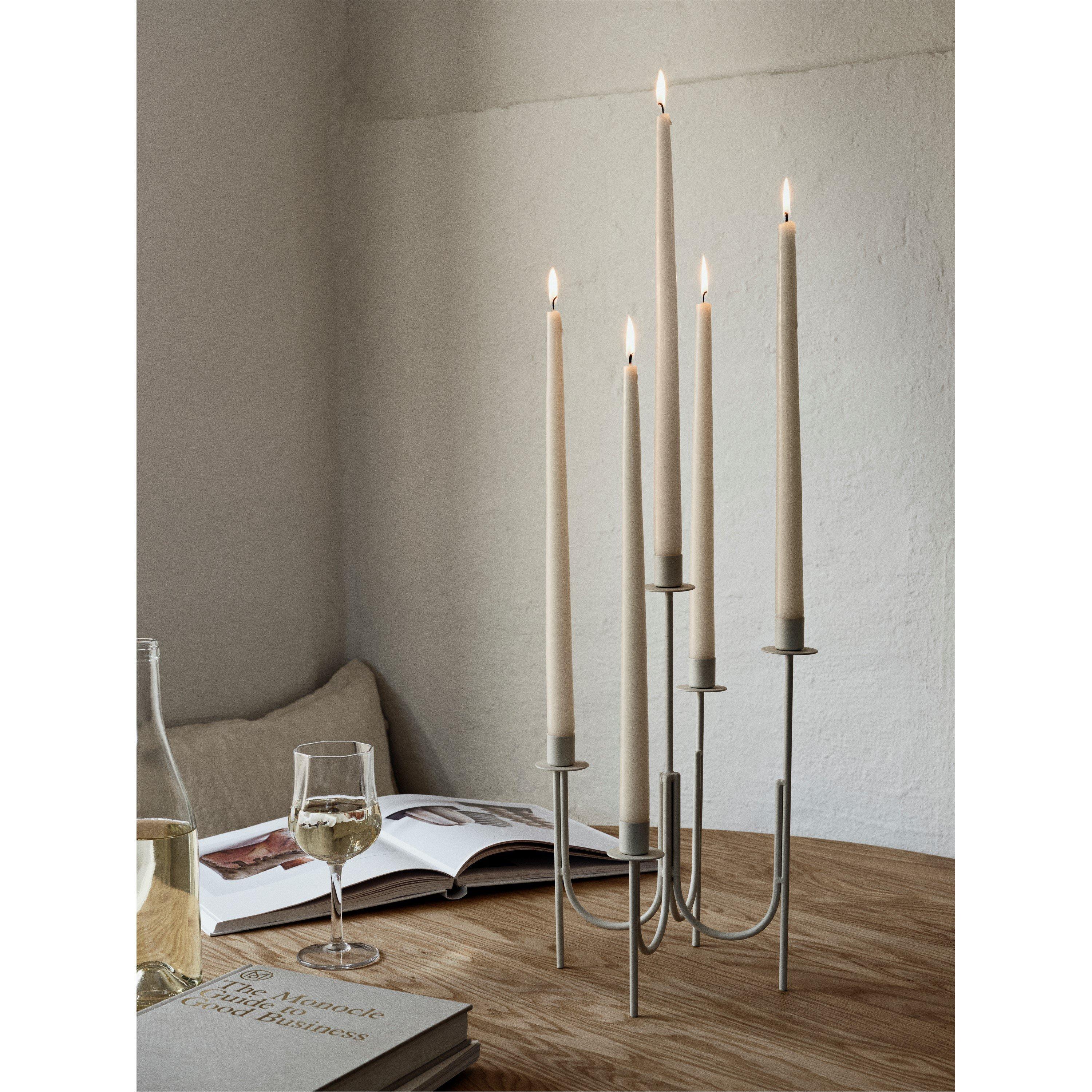 Light Warm Grey - Broste Copenhagen - Farri Candleholder - 2