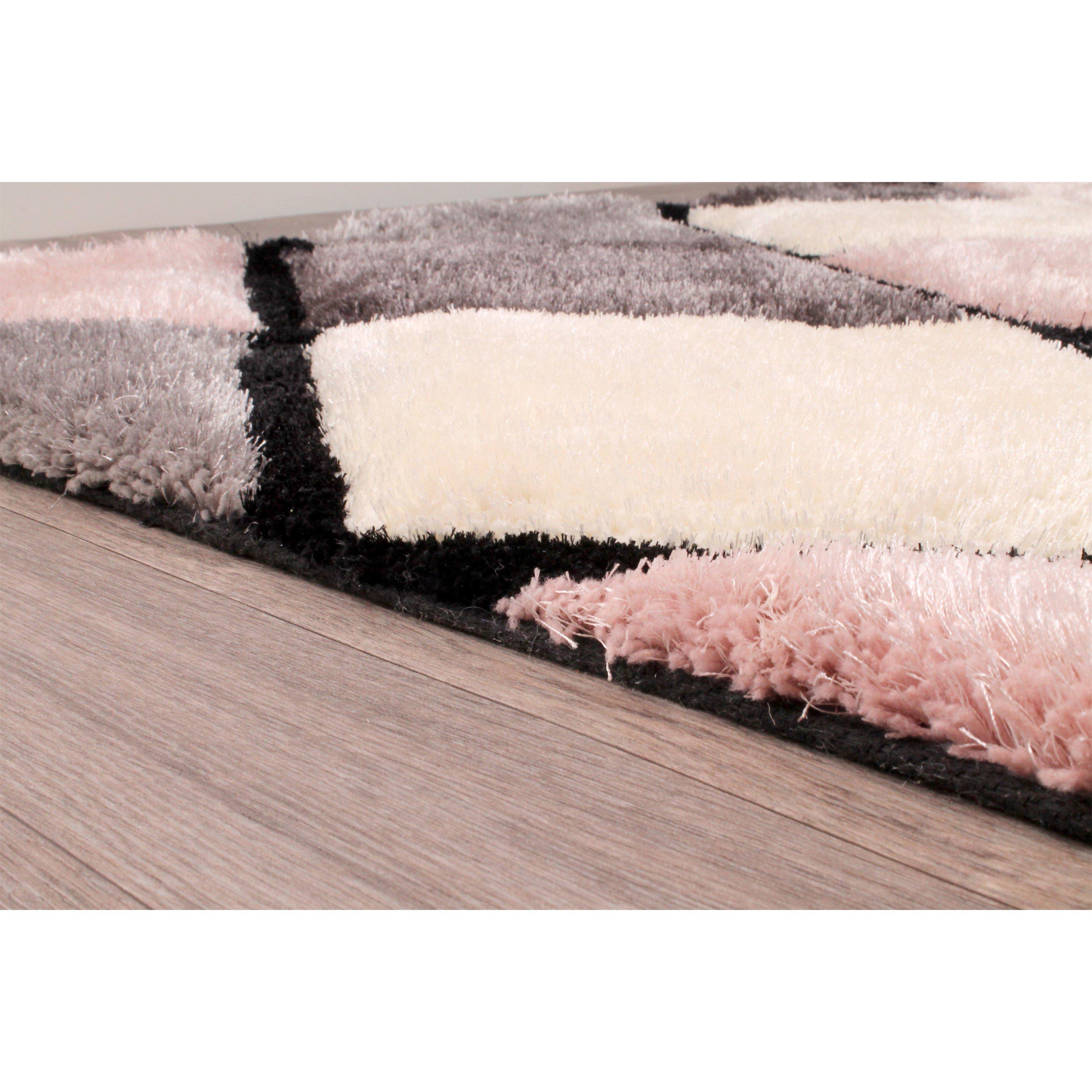 Blush - Ultimate Rug - 3D CARVED DIAMOND - 4