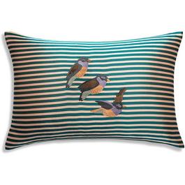 Kutnia Three Birds Rectangle Lace Pillow