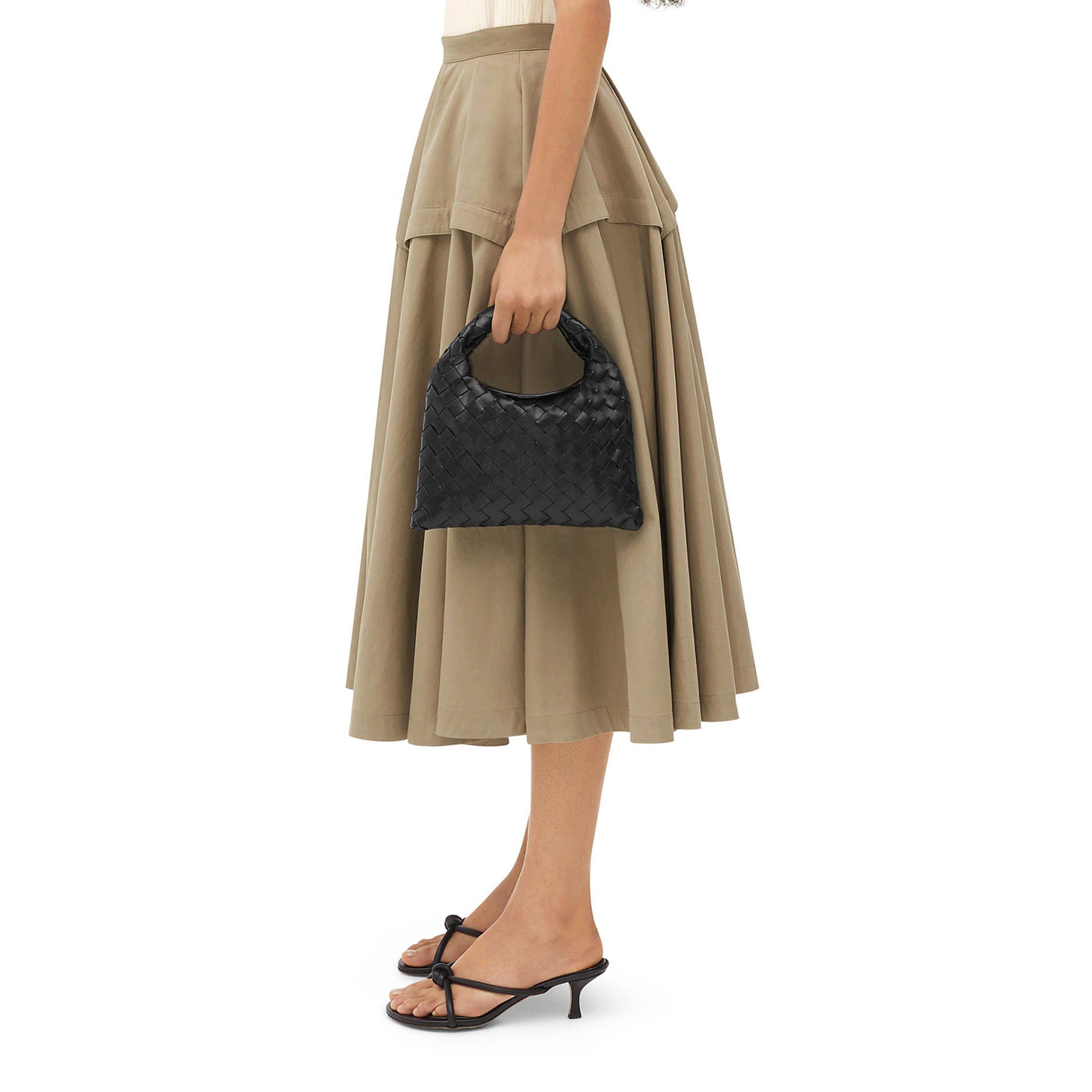 Black/Brass - Bottega Veneta - Mini Hop - 2