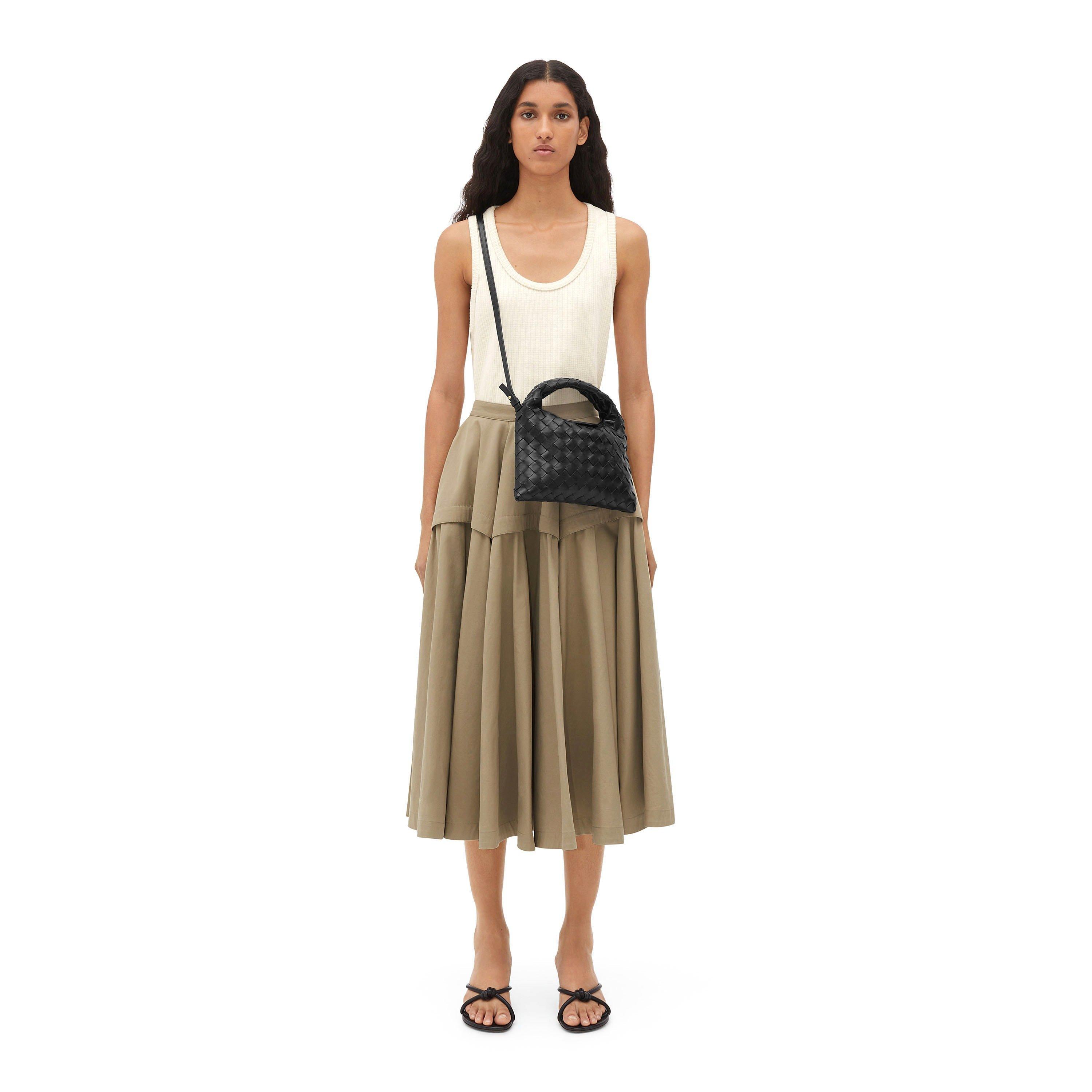 Black/Brass - Bottega Veneta - Mini Hop - 6