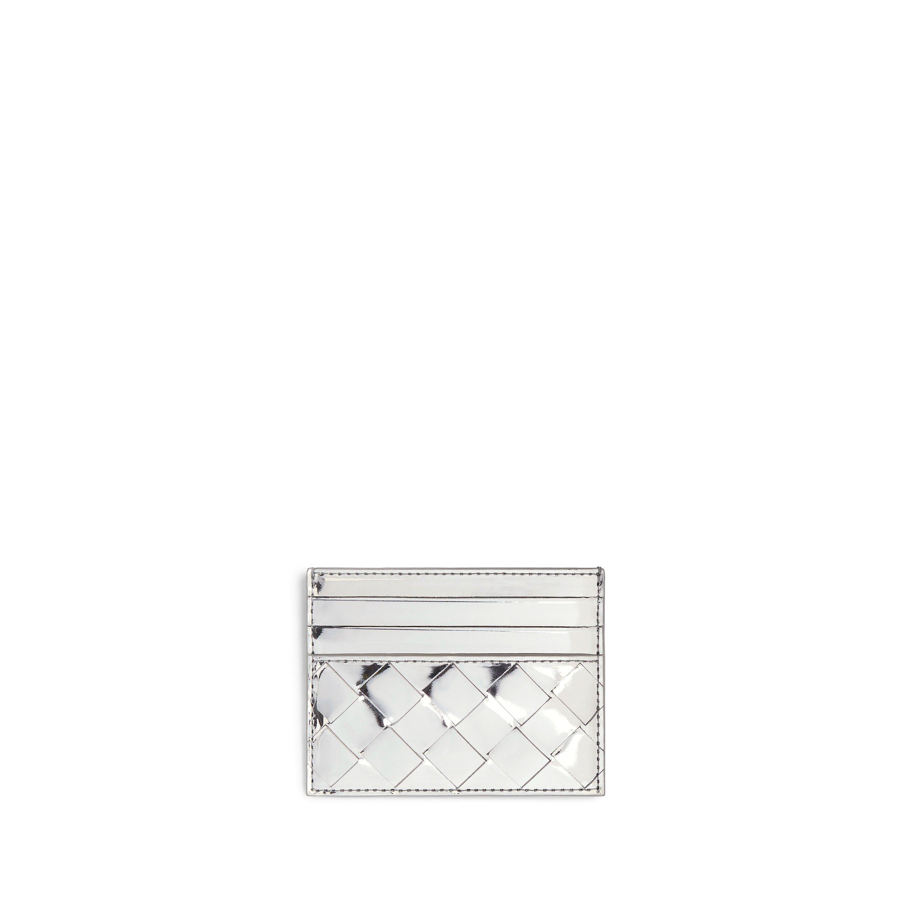 Silver - Bottega Veneta - Intrecciato Credit Card Case - 2