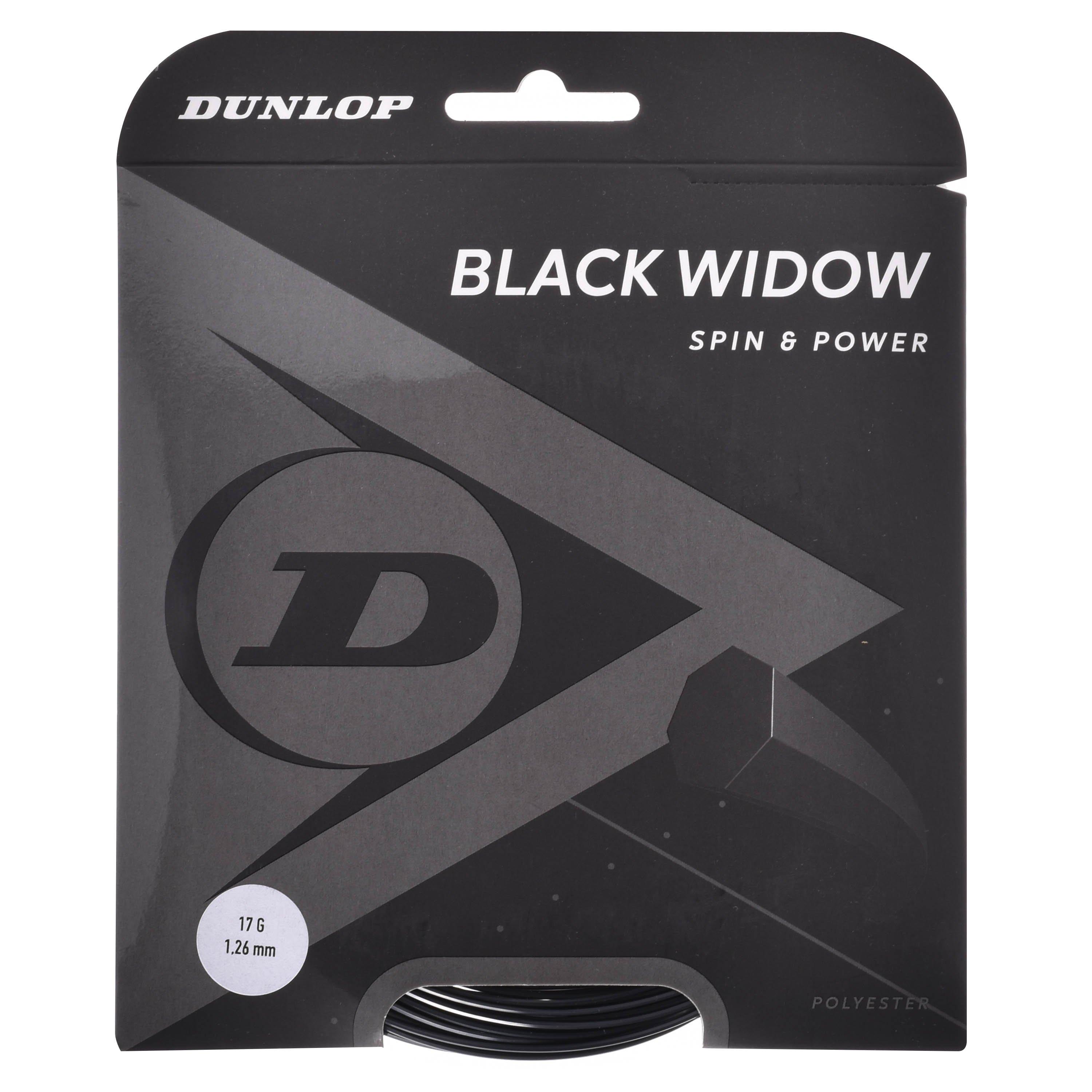 Black - Dunlop - Black Widow 17 String