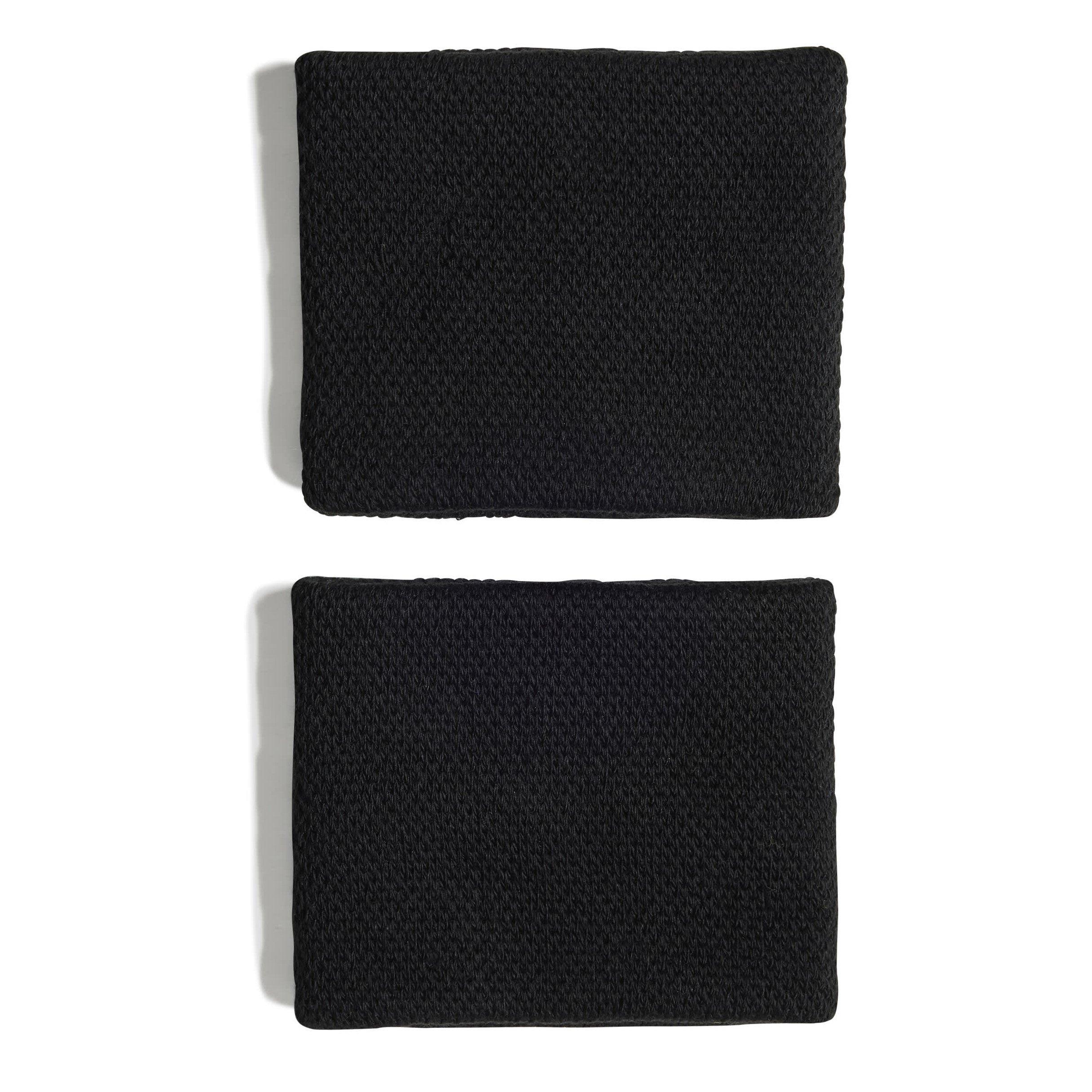 Black/Blk/White - adidas - Tennis Wristband - 2