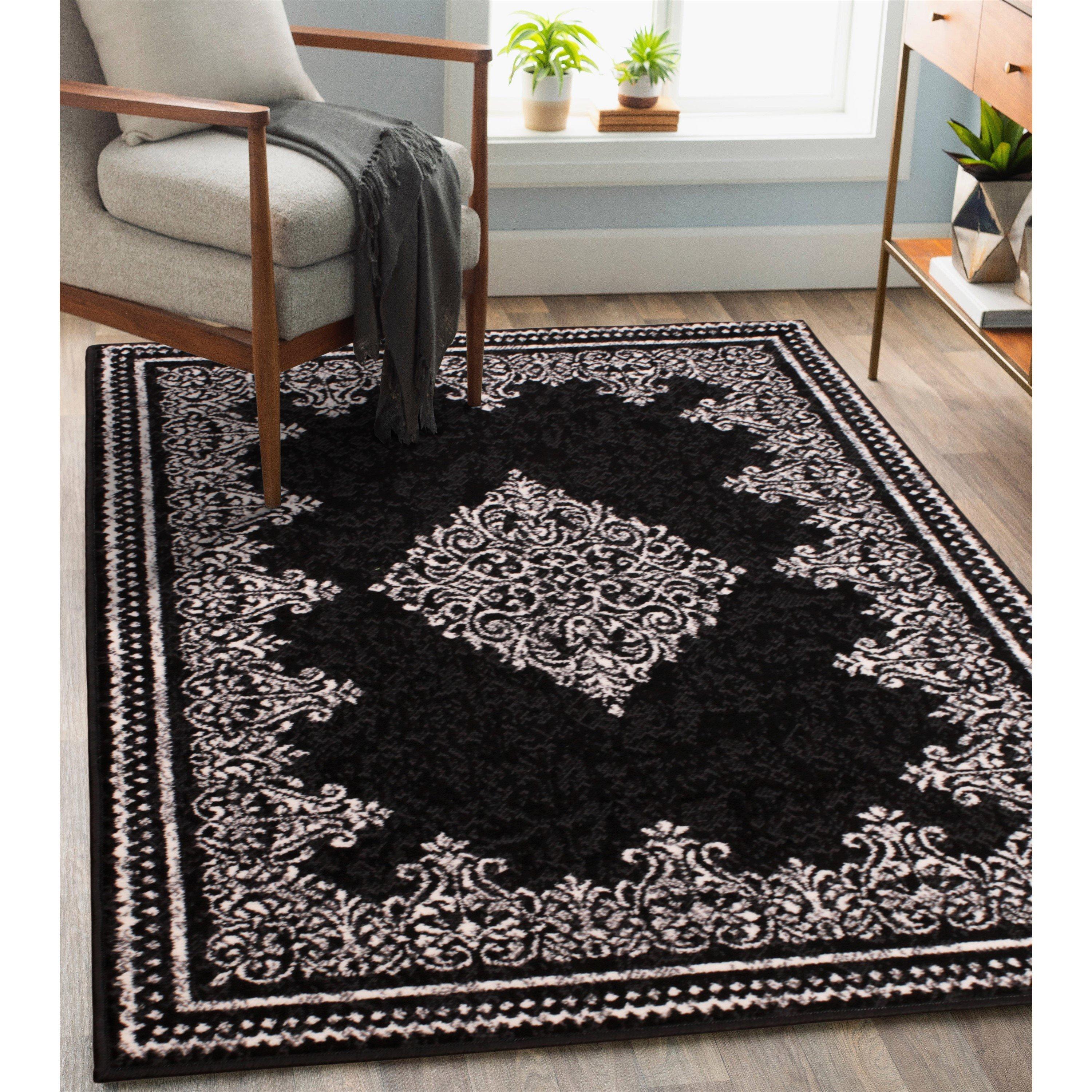 Black - Rugstyle - TRADITIONAL POLY DOUGLAS - 1