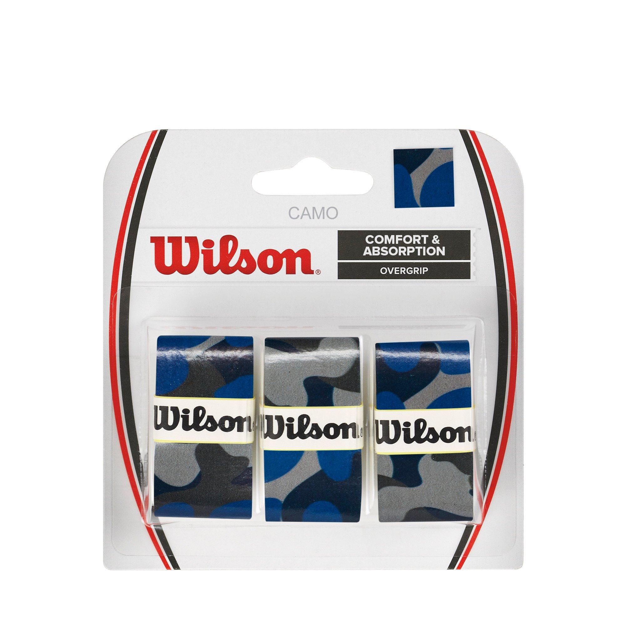 Blue - Wilson - Camo Overgrip Tennis Grip - 1