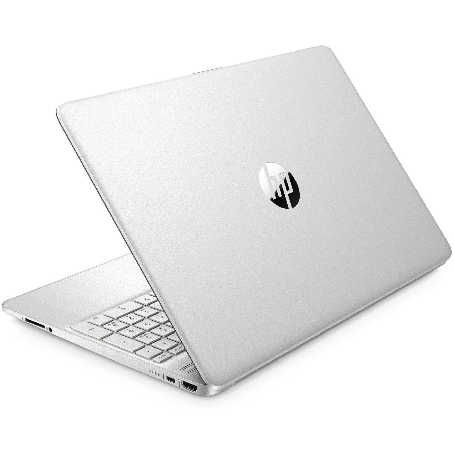 Silver - HP - HP 15s-fq5020na 15.6in i3 4GB 128GB Laptop - 2