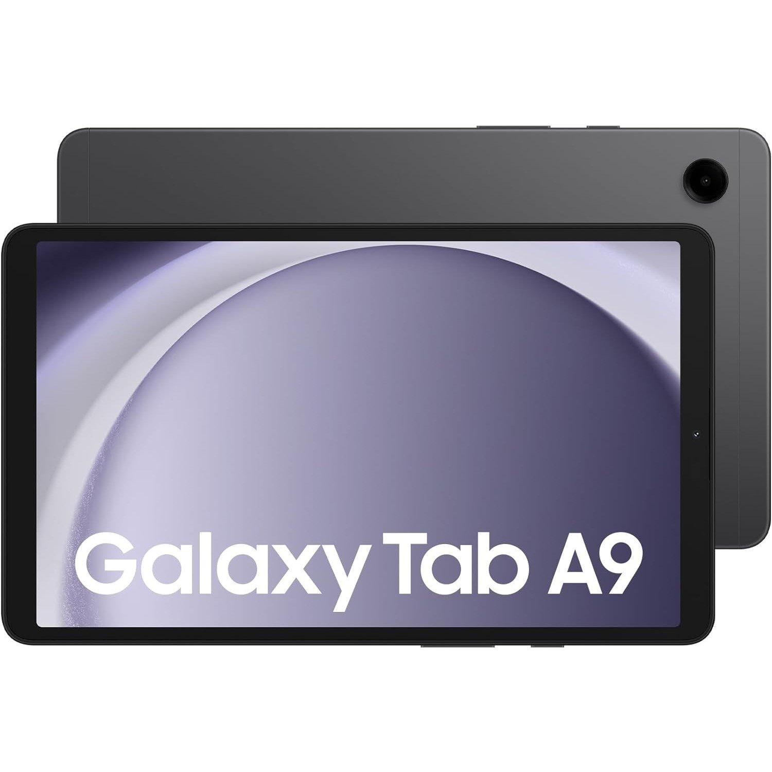 Grey - Samsung - Galaxy Tab A9 8in 64GB Wi-Fi Tablet - 1