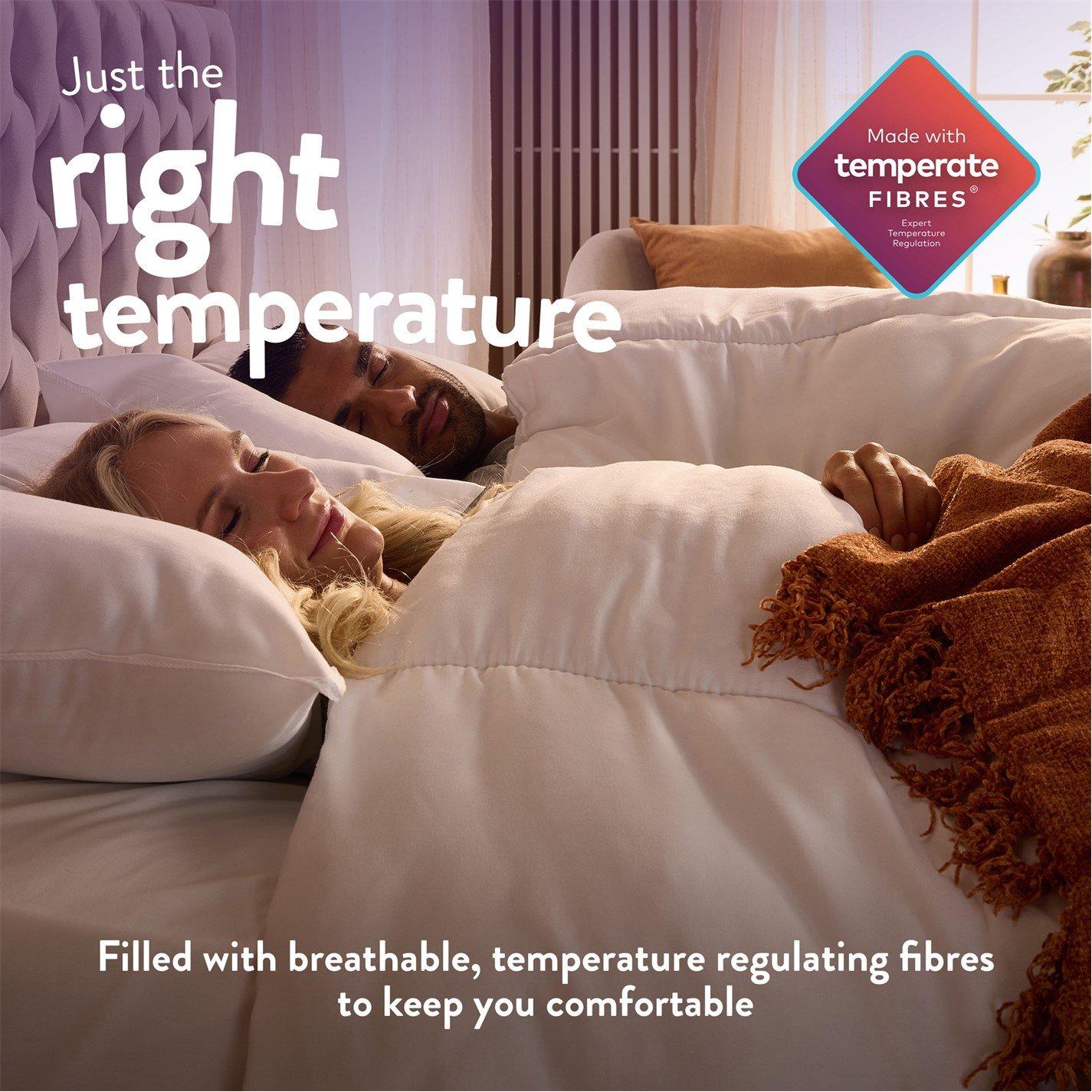 White - Slumberdown - Climate Control 13.5 Tog Duvet - 2