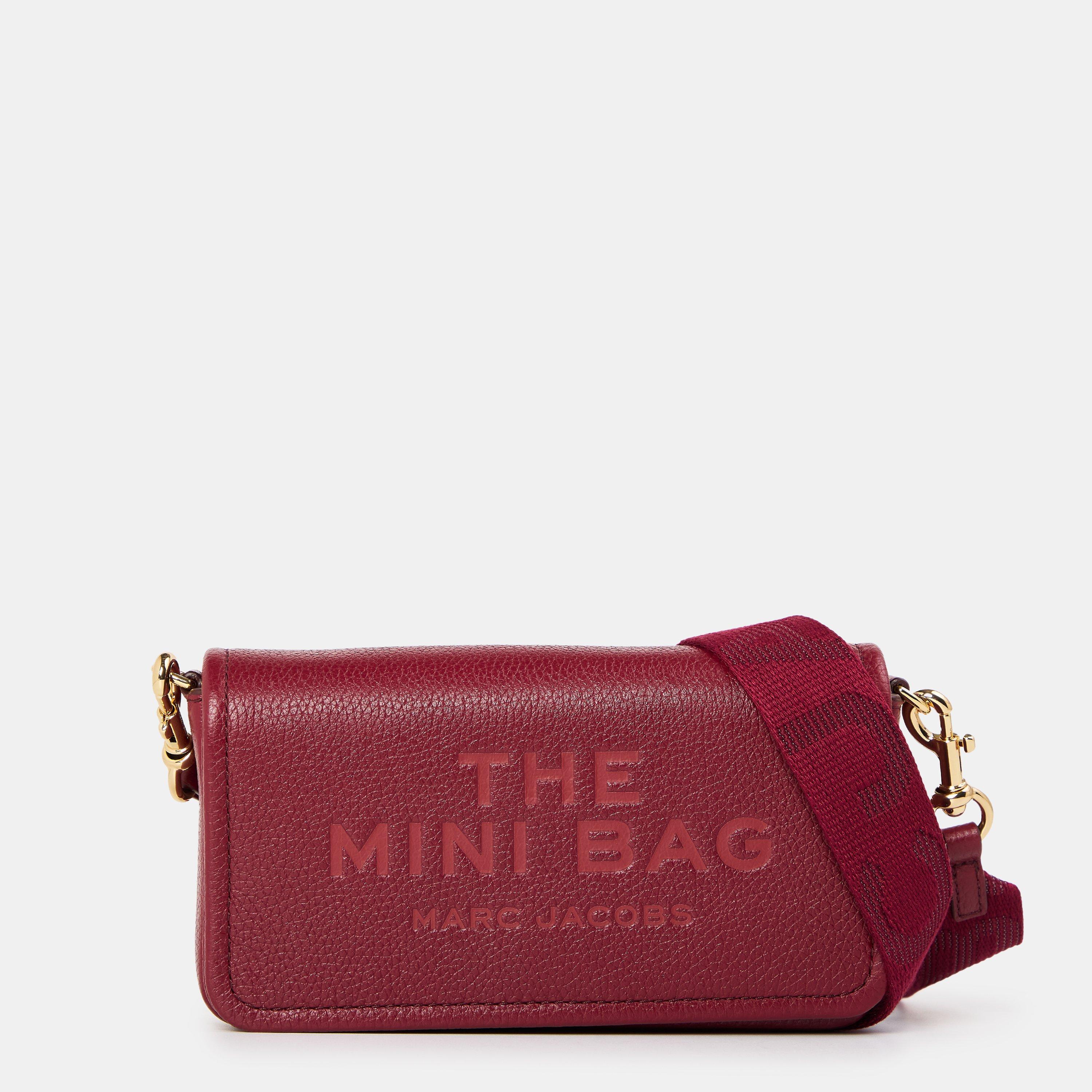 Marc Jacobs Leather Mini Bag - Cherry