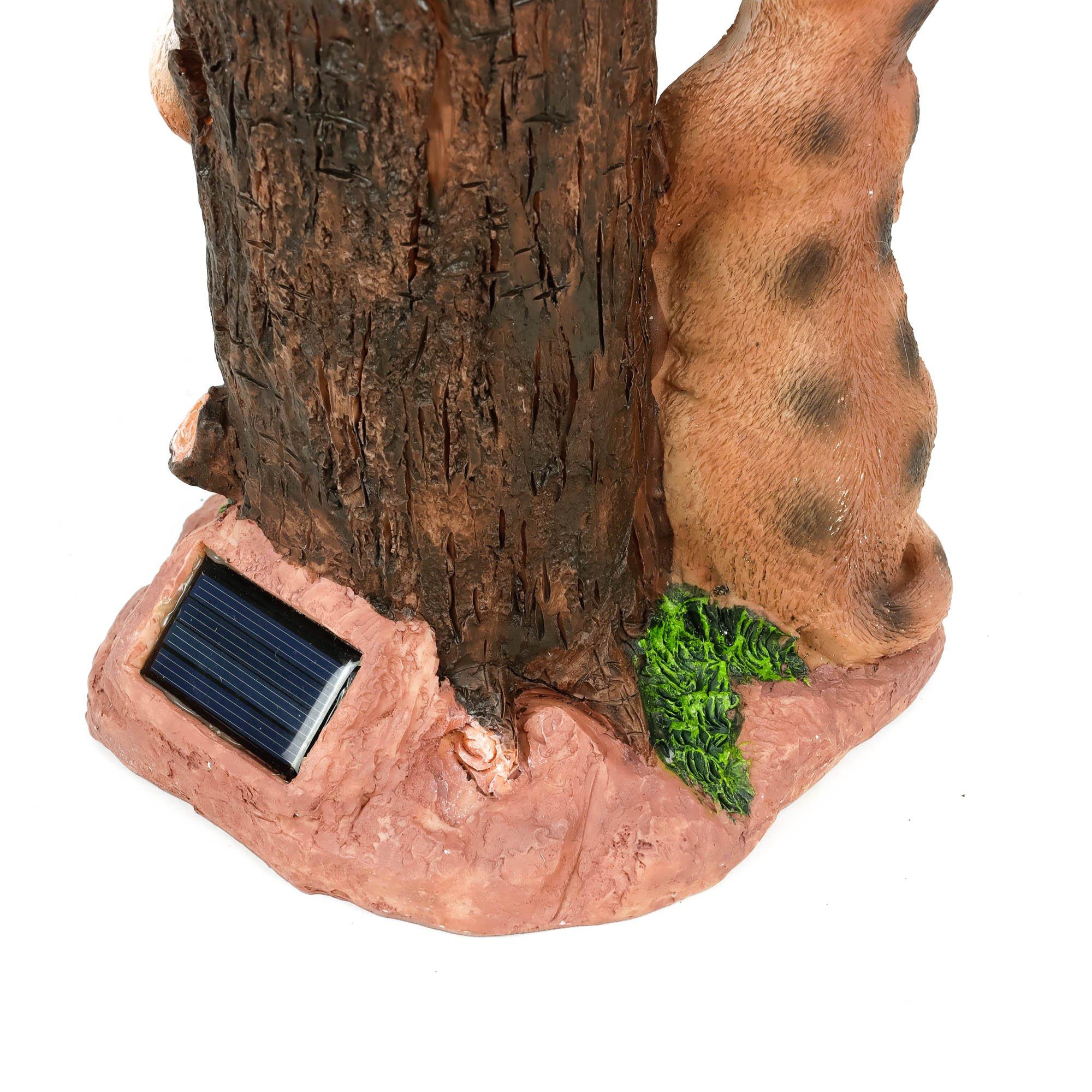 Brown - Streetwize - Solar Meerkat Colour Changing Ball Light - 2