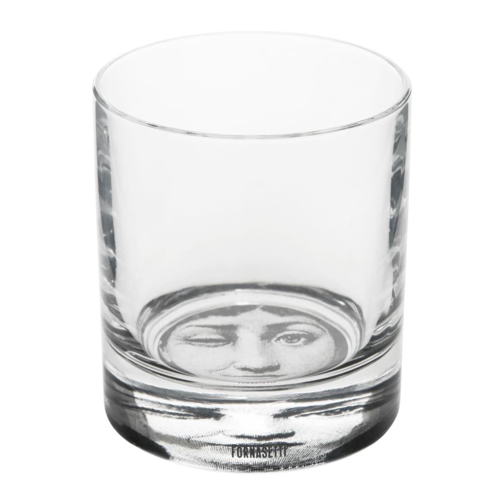Black & White - Fornasetti - Tema e Variazioni Drinking Glass - Set of 2 - 1