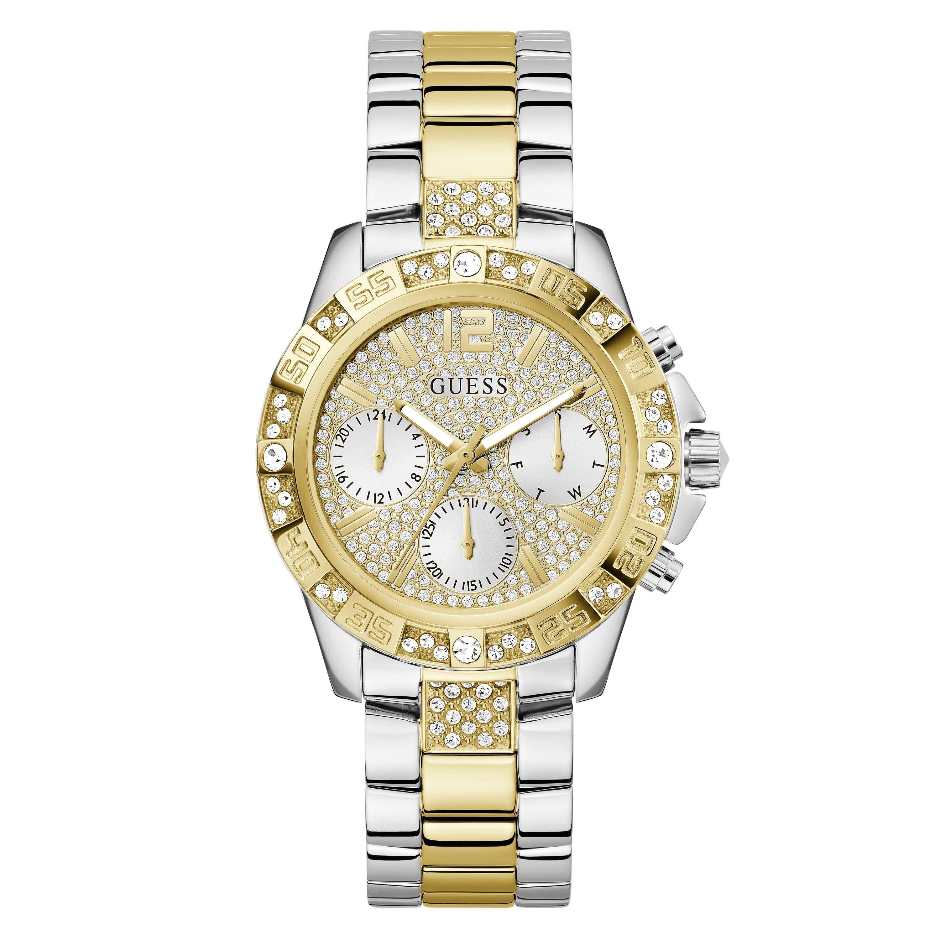 Silver/Silver - Guess - GUESS Majesty Watch - 1