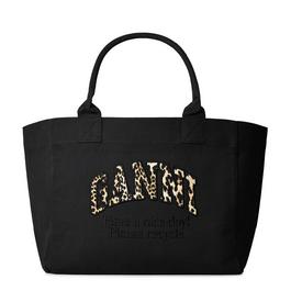 Ganni Oversized Canvas Tote Bag