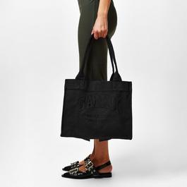 Ganni Large Canvas Tote Bag