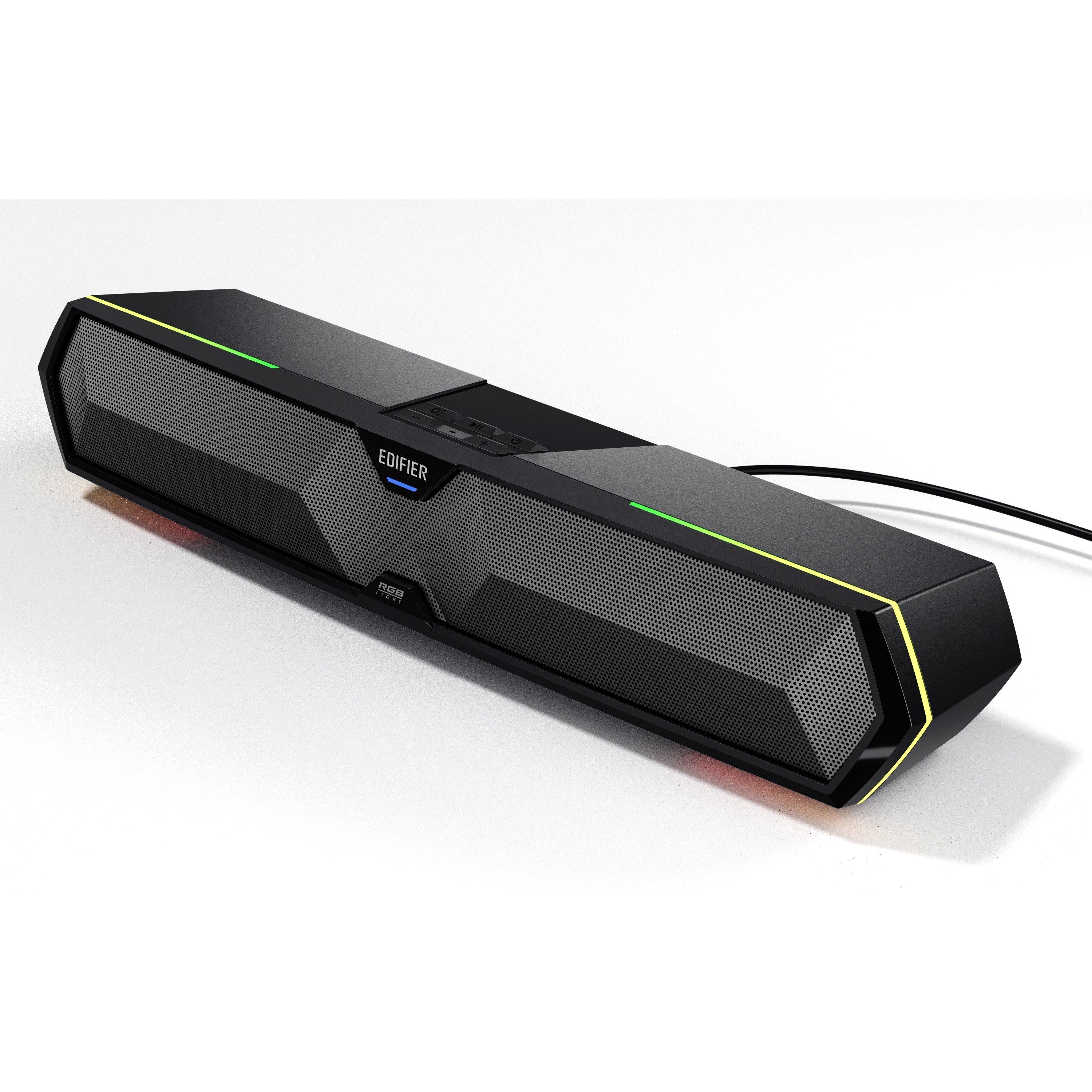 Black - Edifier - Edifier MG300 USB Powered RGB Bluetooth Soundbar - 3