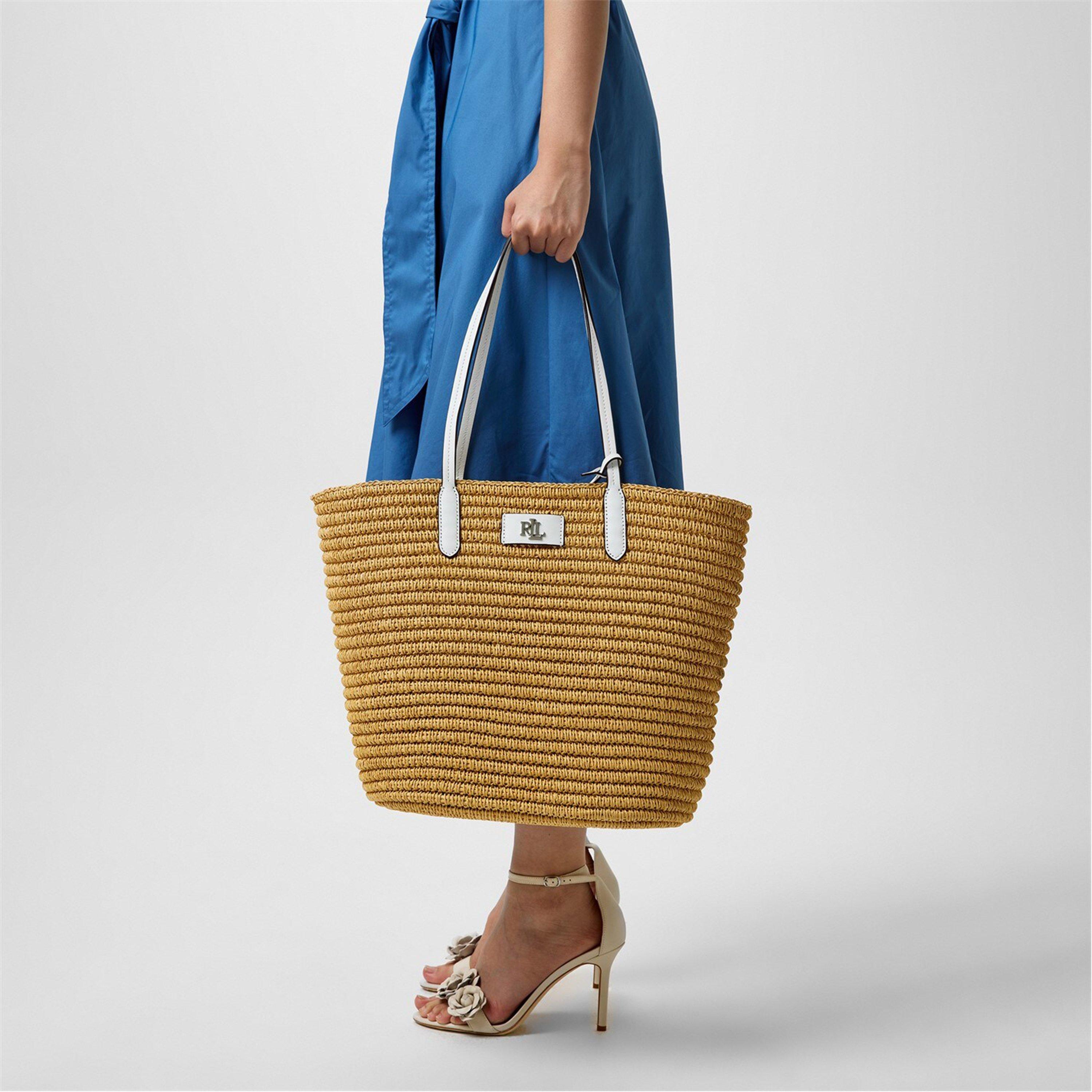 Natural Wht - Lauren by Ralph Lauren - Brie Tote Bag - 2