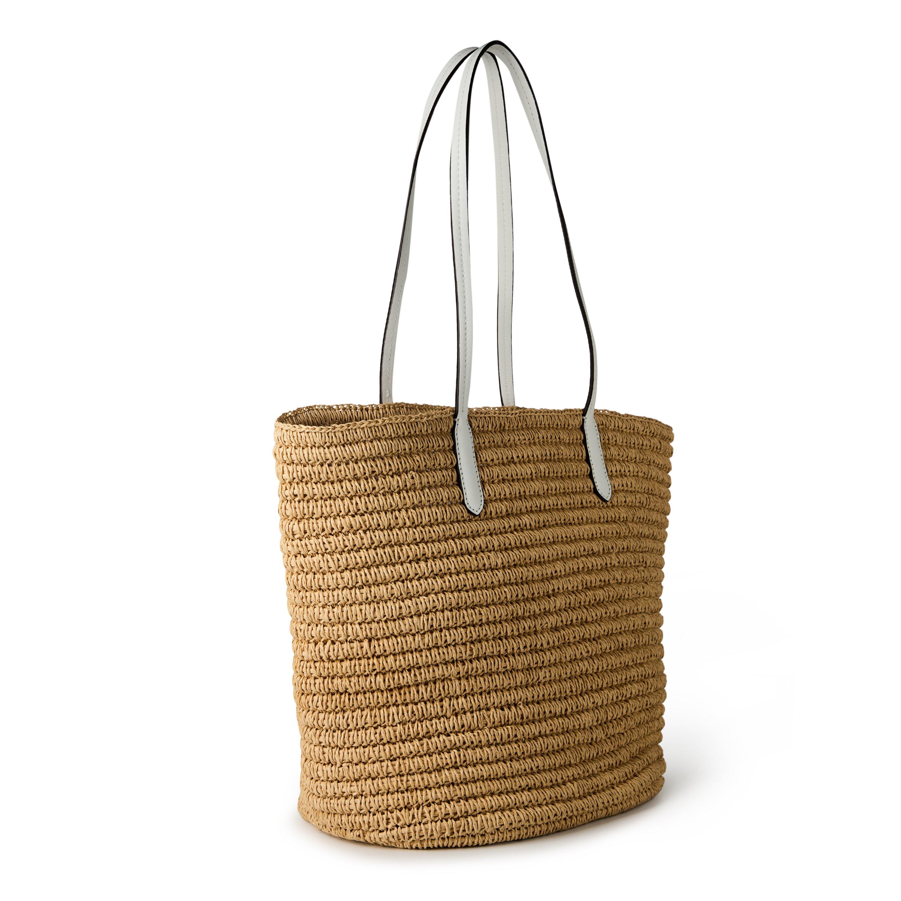 Natural Wht - Lauren by Ralph Lauren - Brie Tote Bag - 3