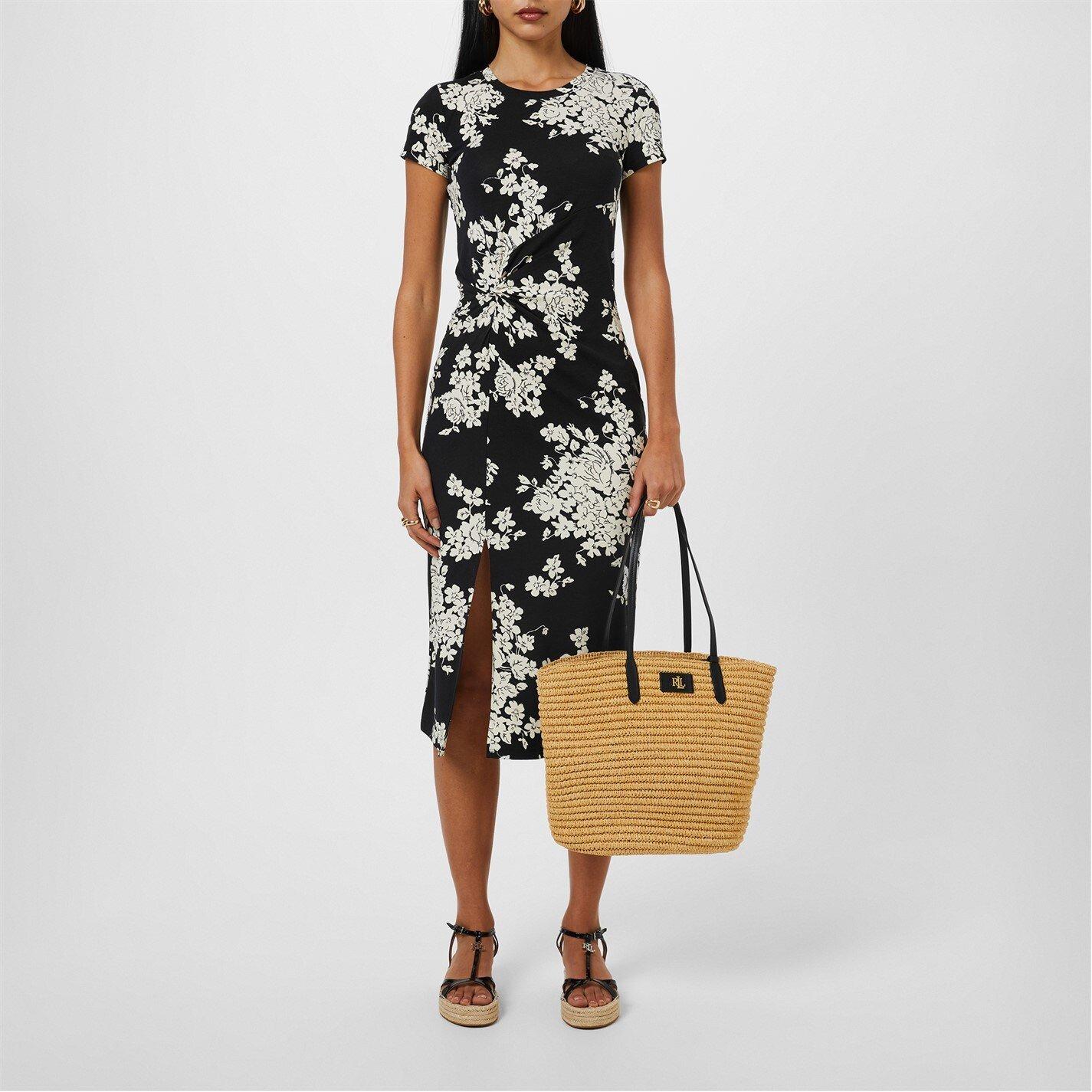 Natural Blk - Lauren by Ralph Lauren - Brie Tote Bag - 3