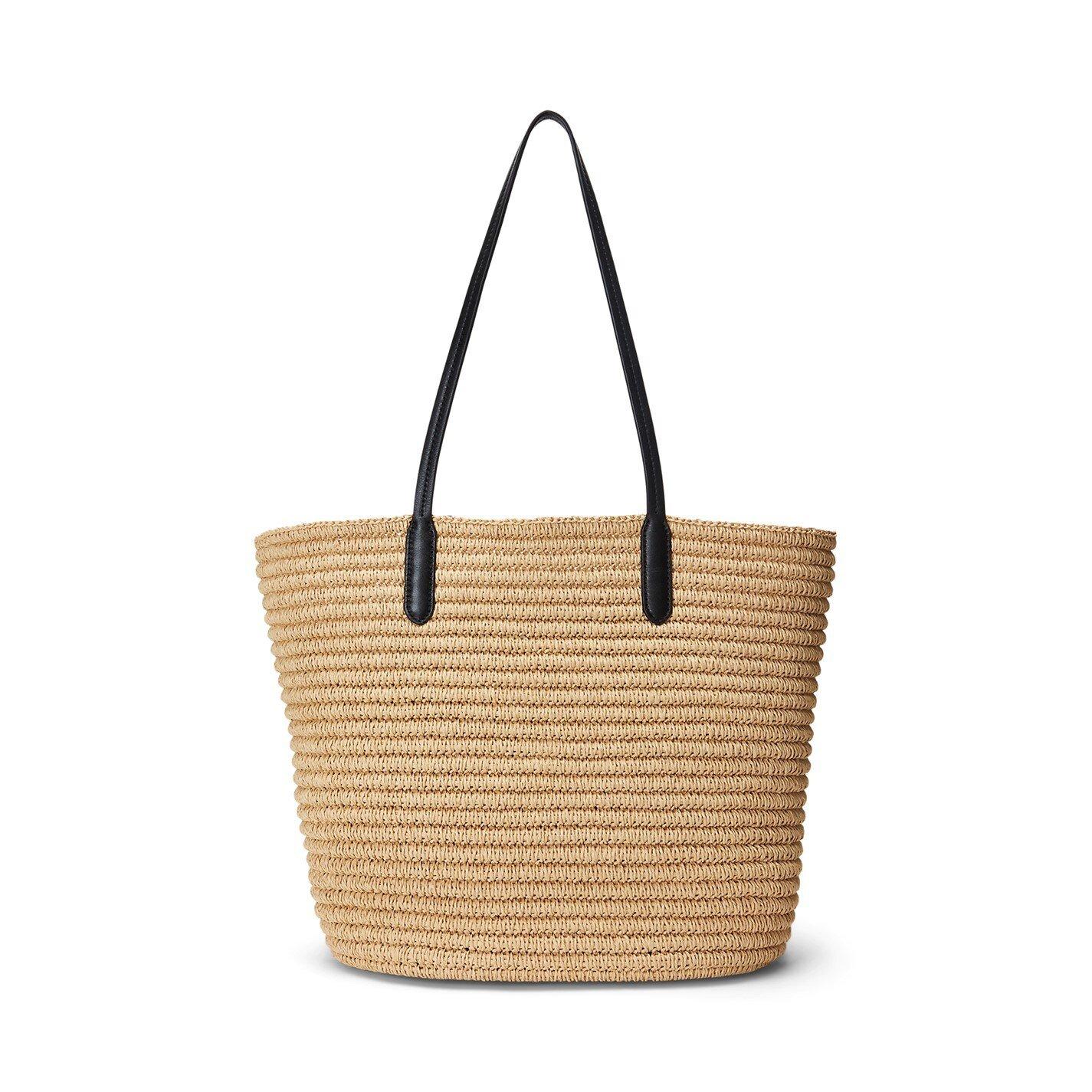 Natural Blk - Lauren by Ralph Lauren - Brie Tote Bag - 4
