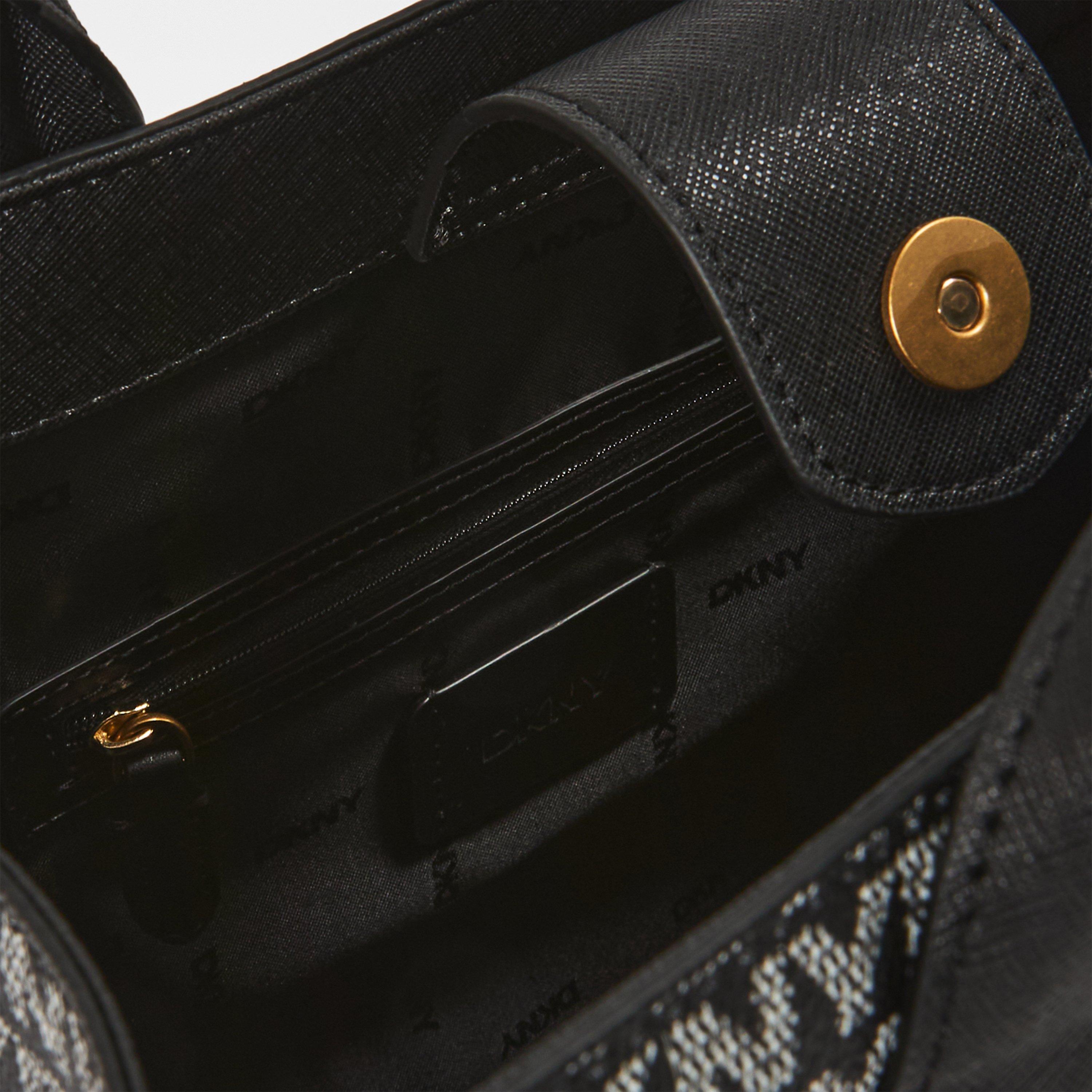 Jet Black - DKNY - Women's Carol Cross Body Bag - 5