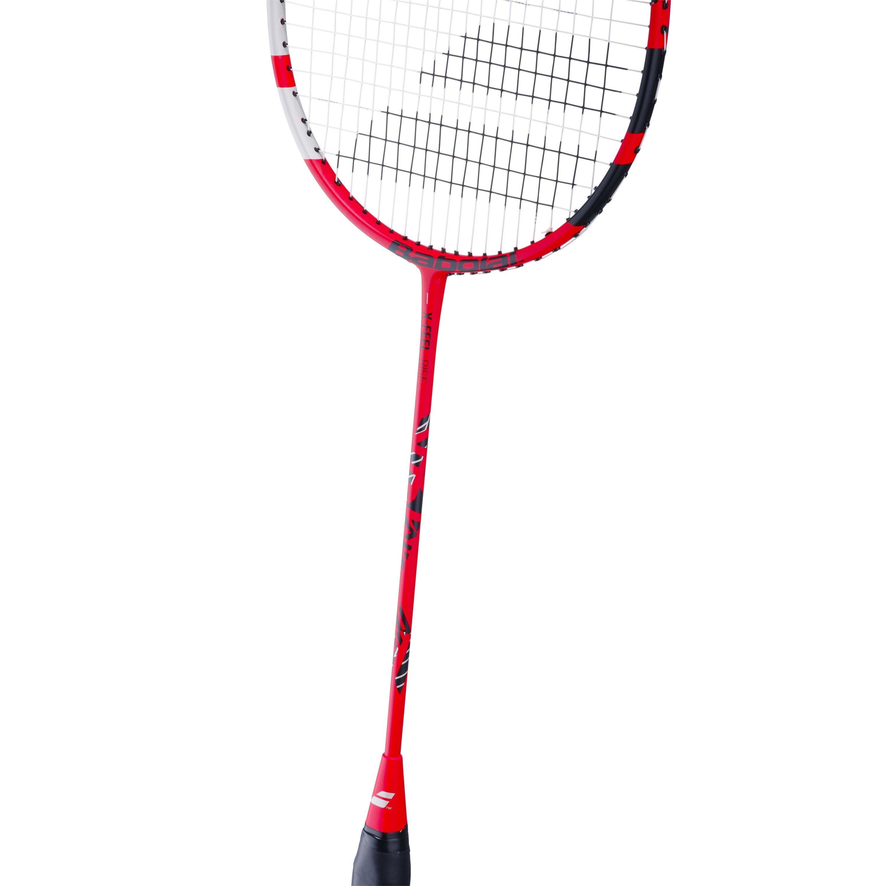 Red - Babolat - Adults X Feel Rise Badminton Racket - 3
