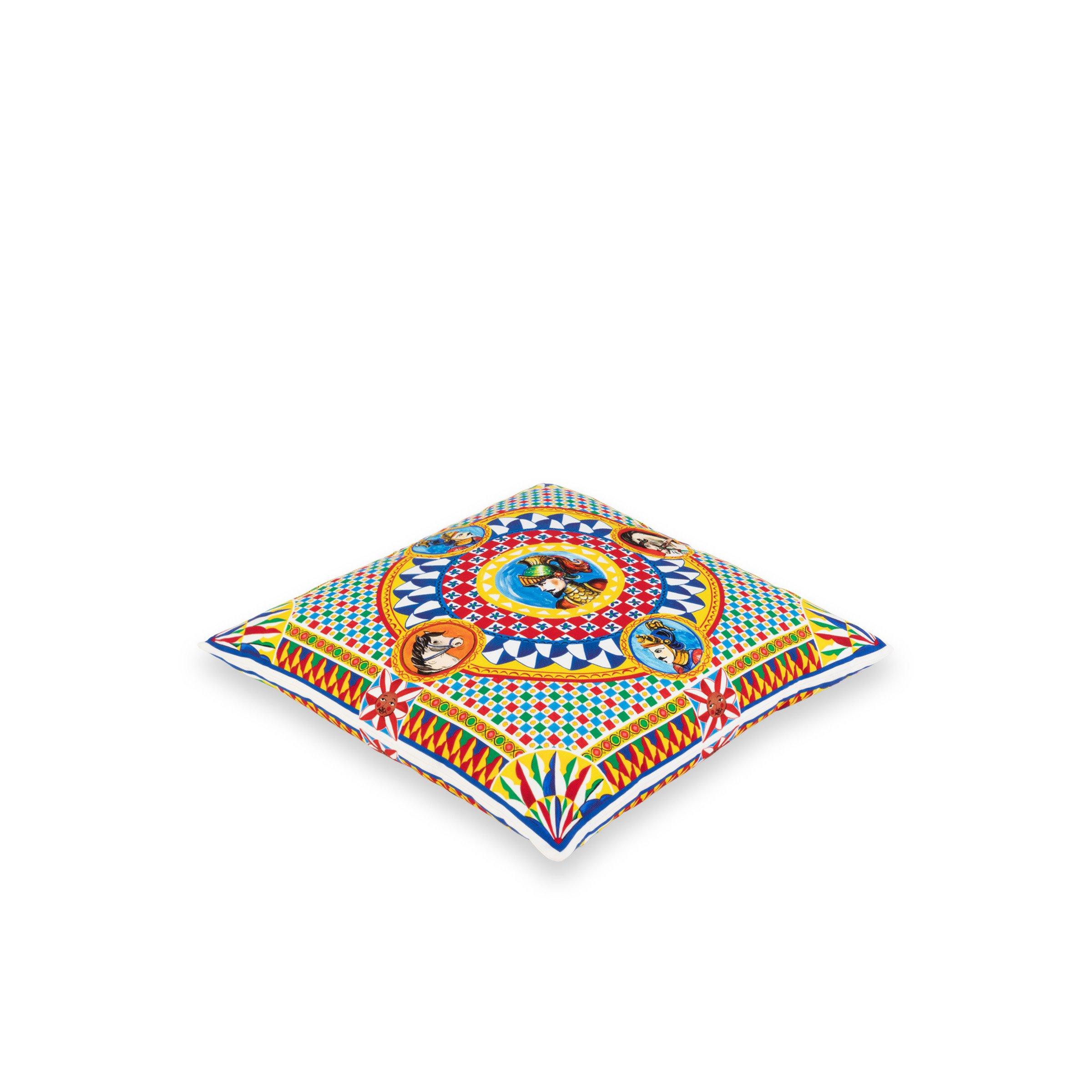 Multi - Dolce and Gabbana Casa - Carretto Cushion - 45x45cm - 2