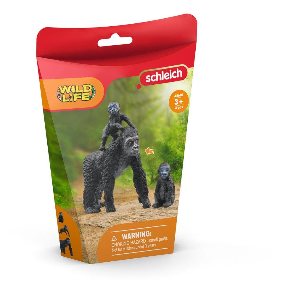 Multi - Schleich - Wild Life Gorilla Family - 2