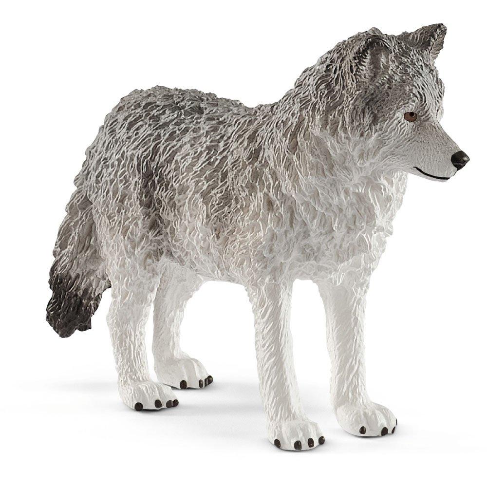 Multi - Schleich - Wild Life Mother Wolf with Pups Toy Figures Set - 2